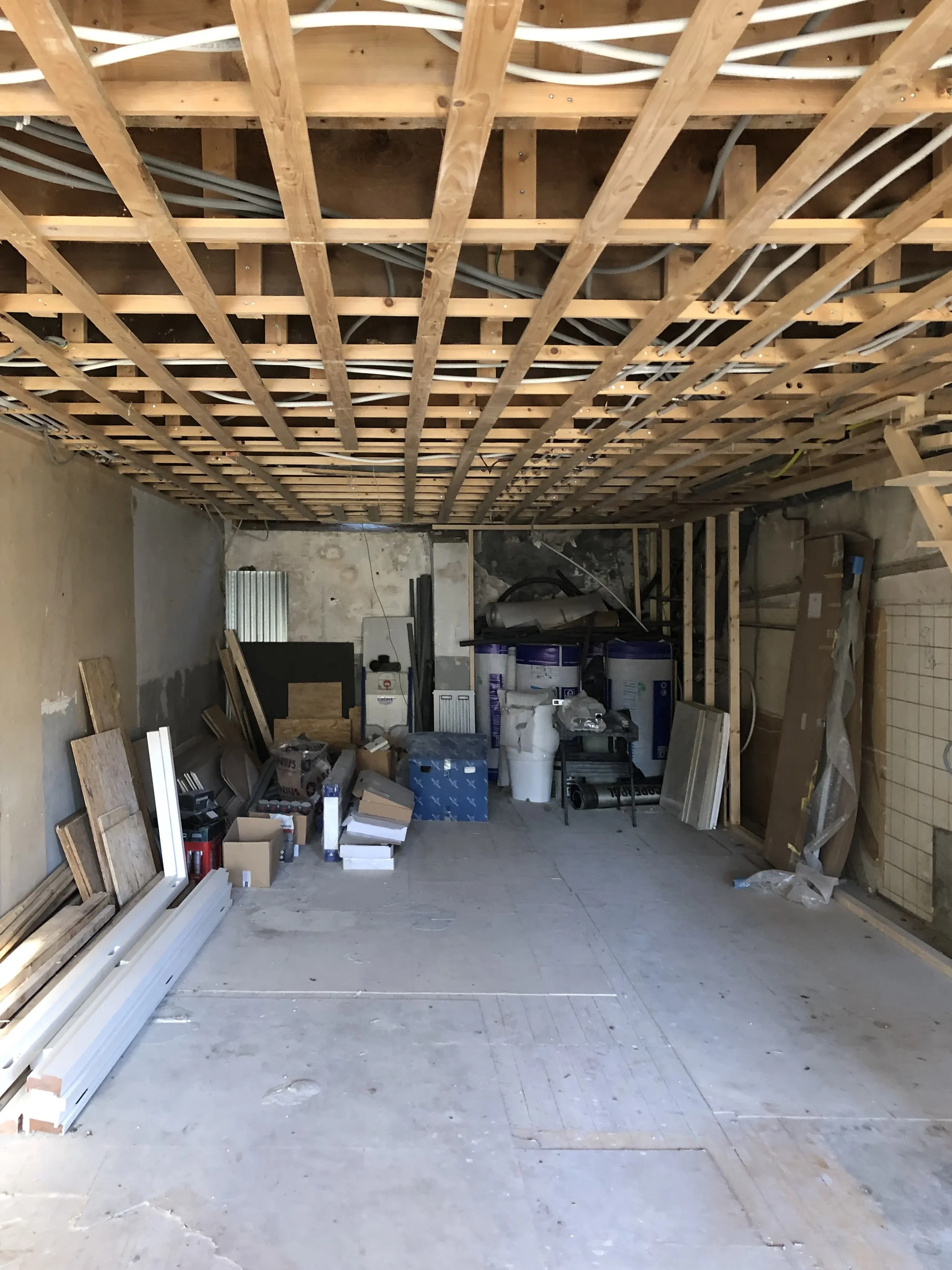 Woning voorafgaand verduurzaming en renovatie.