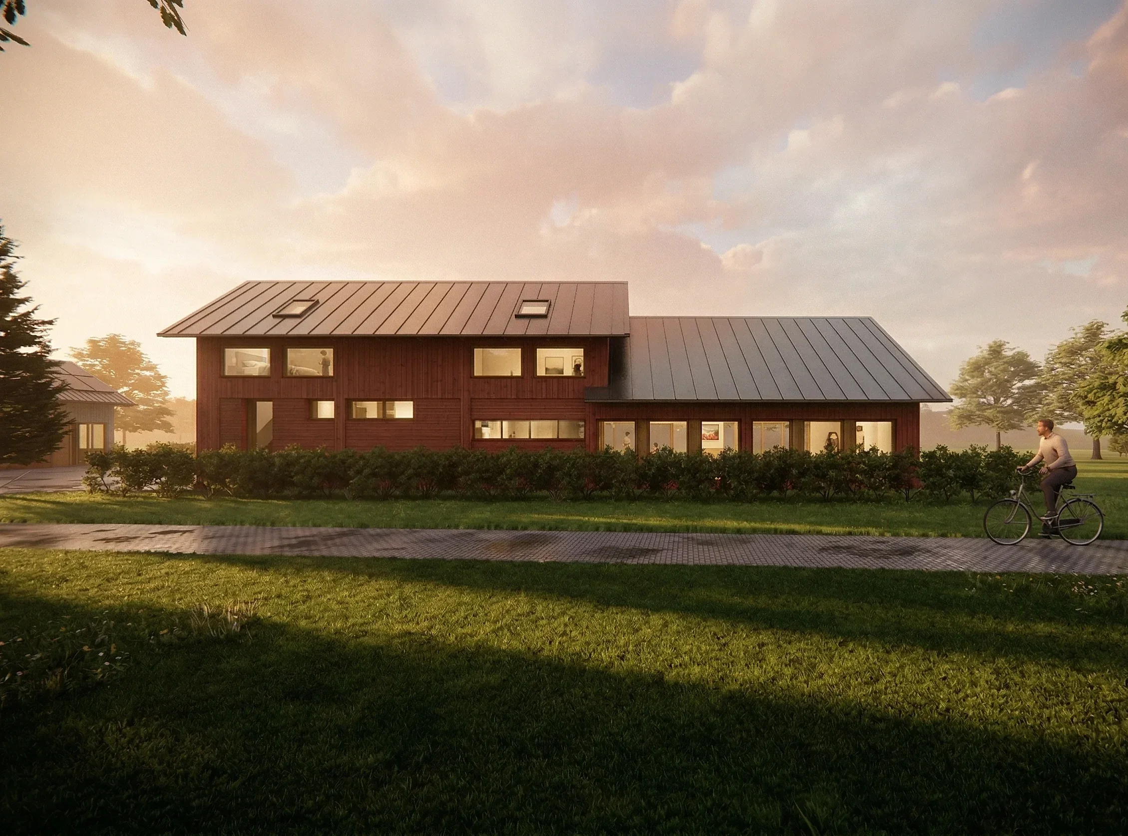 Hooischuur: bijgebouw(d) in de natuur