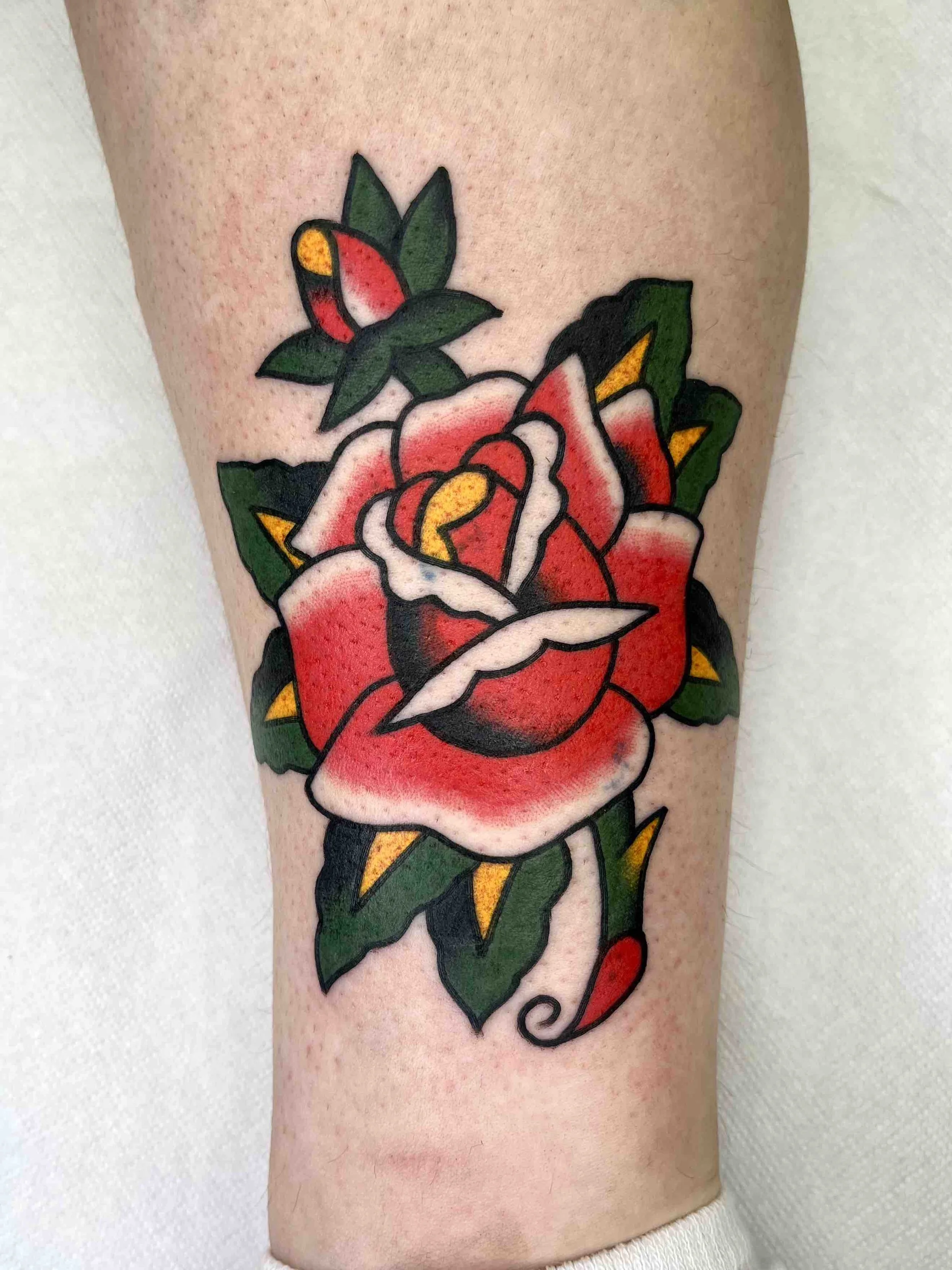 Safe and inclusive tattoo studio Berlin LGBTQ friendly traditional tattoo artist Berlin custom tattoo design