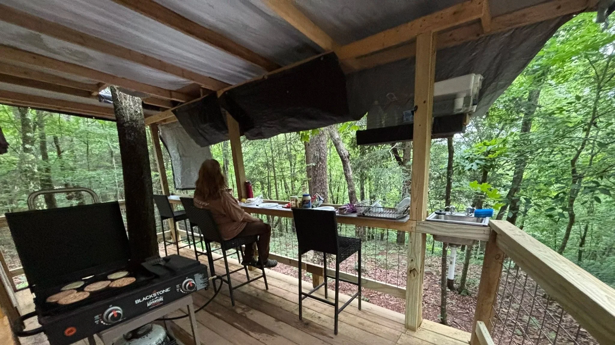 Burgers on the Grill
View from the Bar
