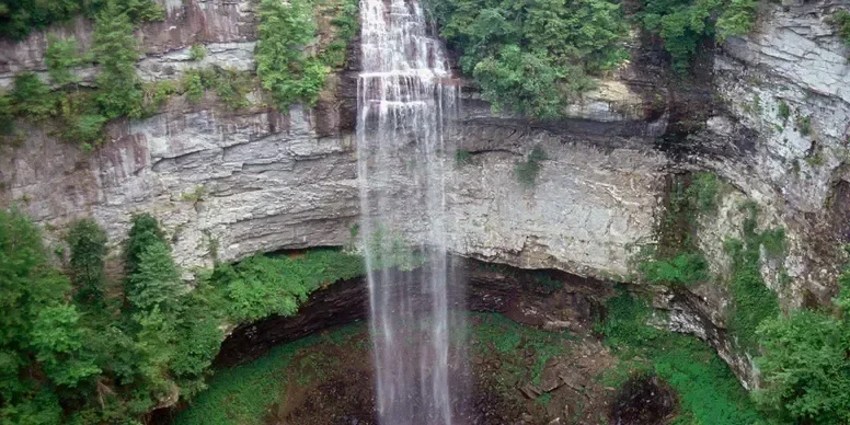 Tallest waterfall in the Southeast. About an hour drive.  Lots to do and see while there, including Ziplines, Public Pool and more.