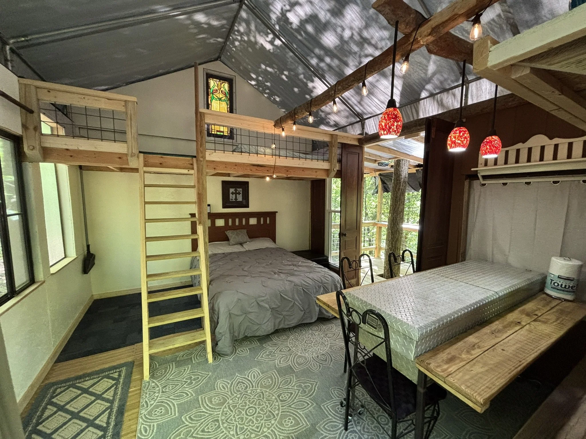 Tiny Cabin Interior