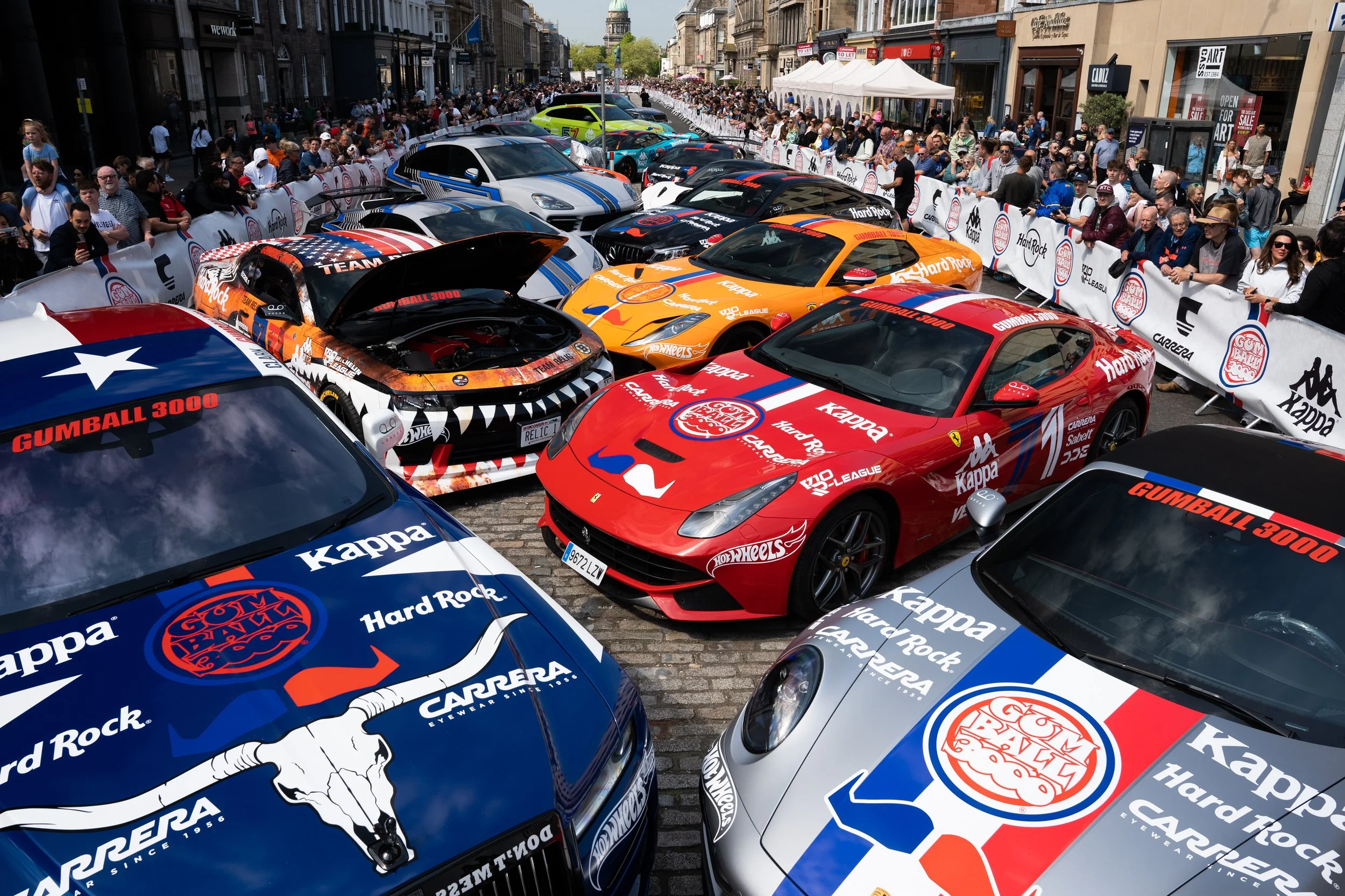 Car Display | George Street, Edinburgh, Scotland