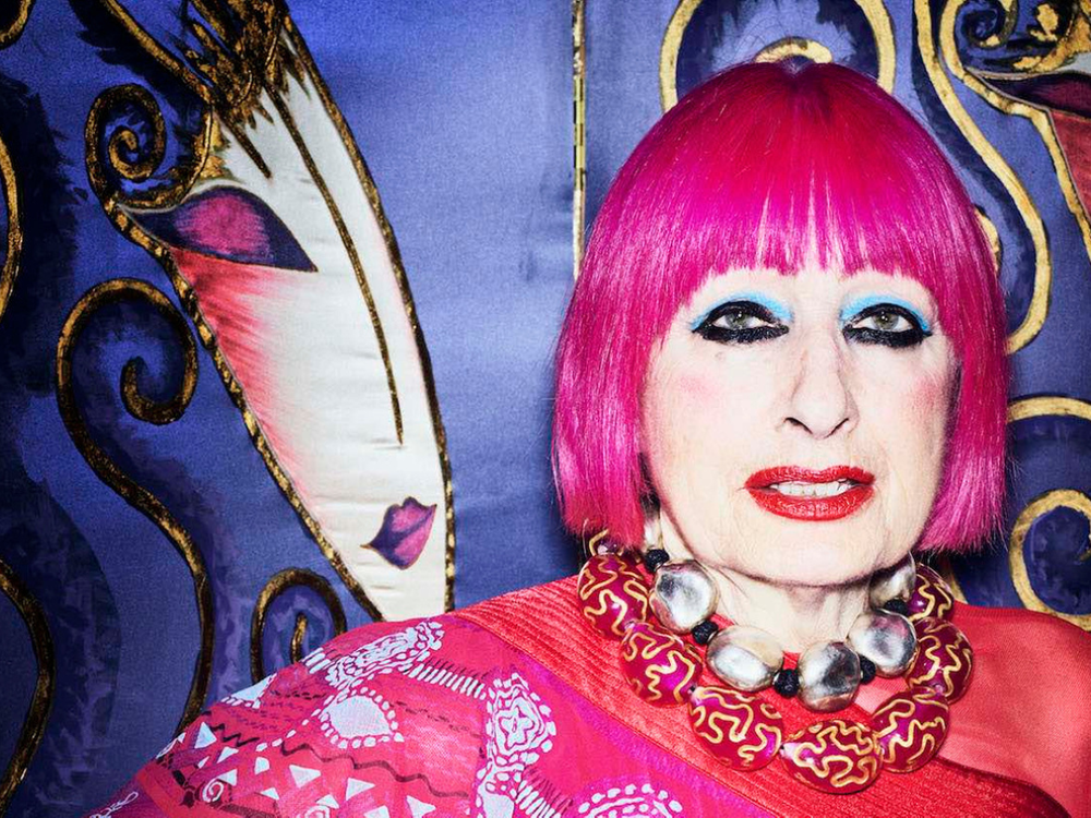 Zandra Rodes Logo Zandra Rhodes: A Life in Print — Curious Minds: A Festival to Ignite Ideas