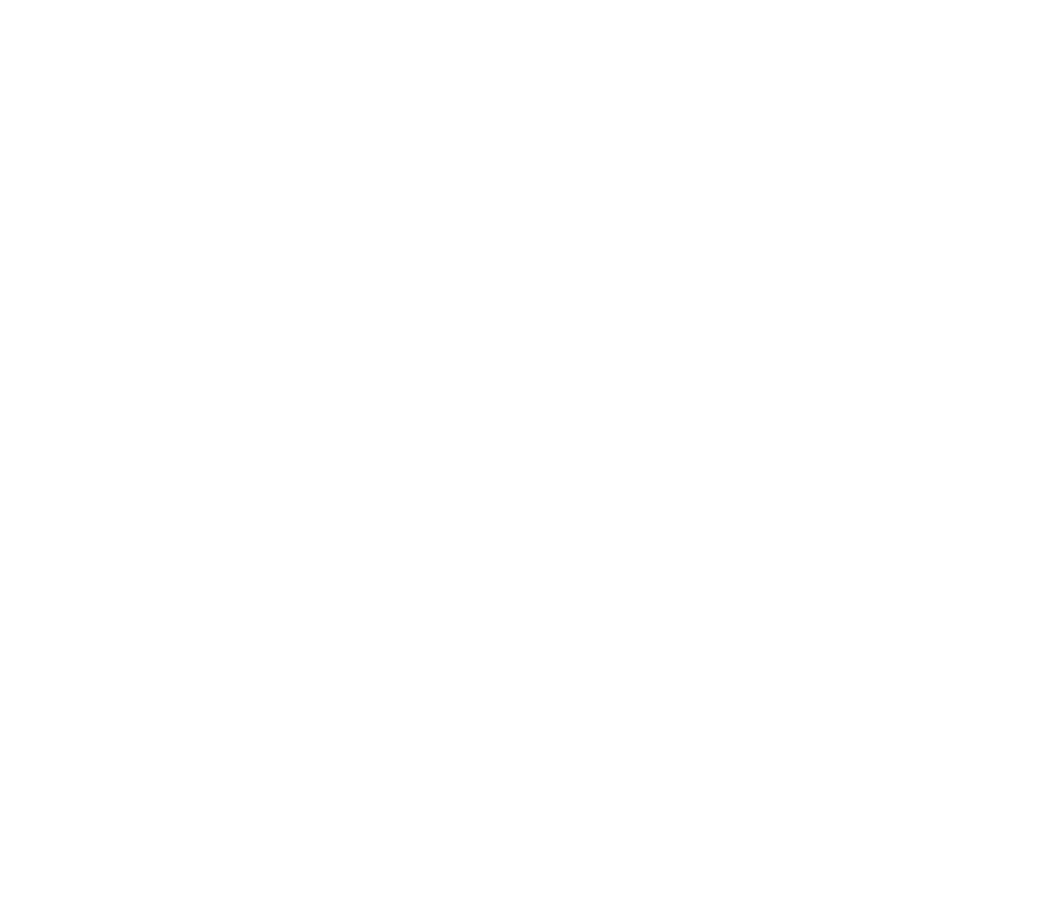A white chalk drawing of a target with four concentric circles on a black background.