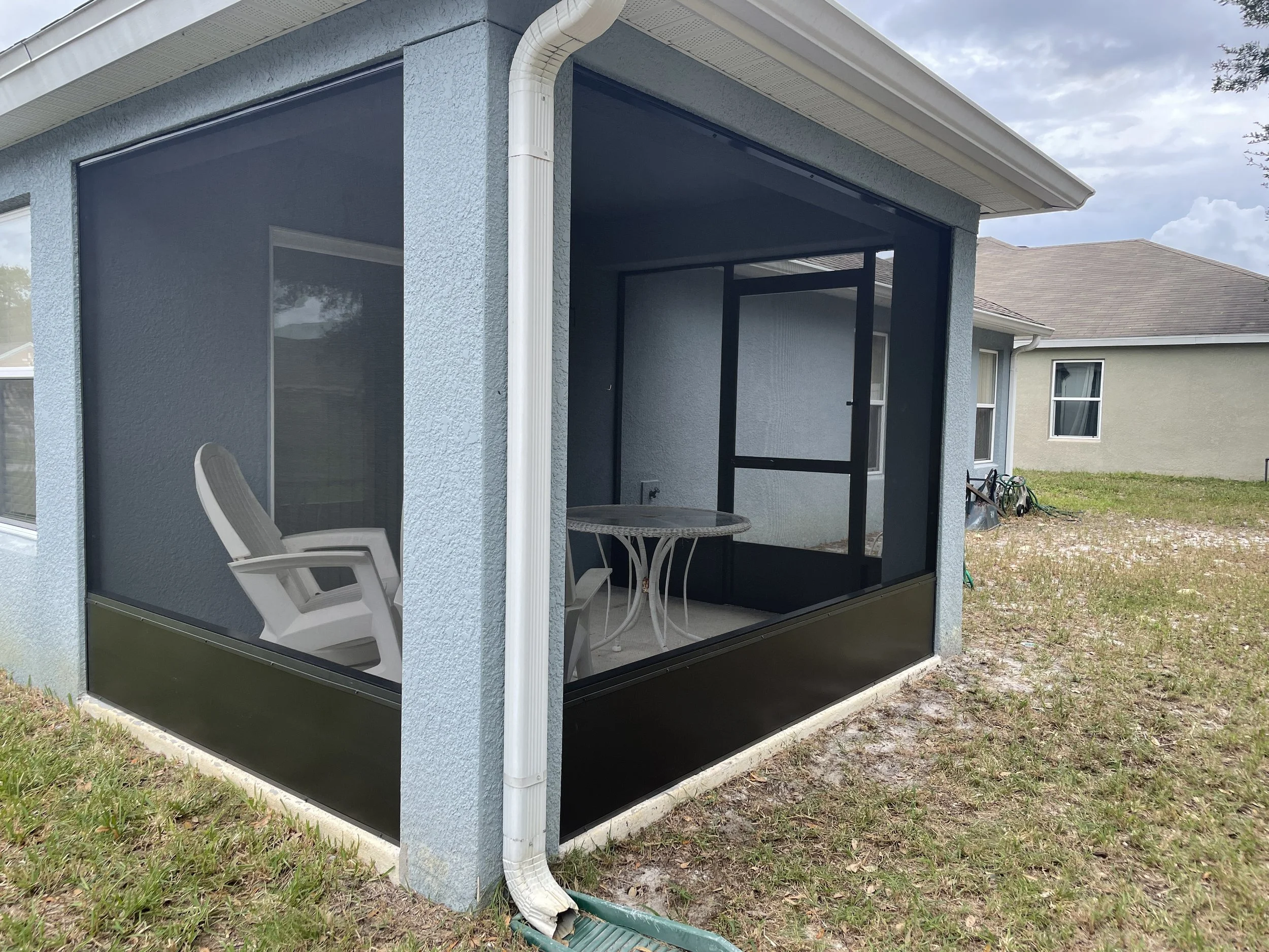 New Screen Walls With Kickplate (Up to 10' wide)