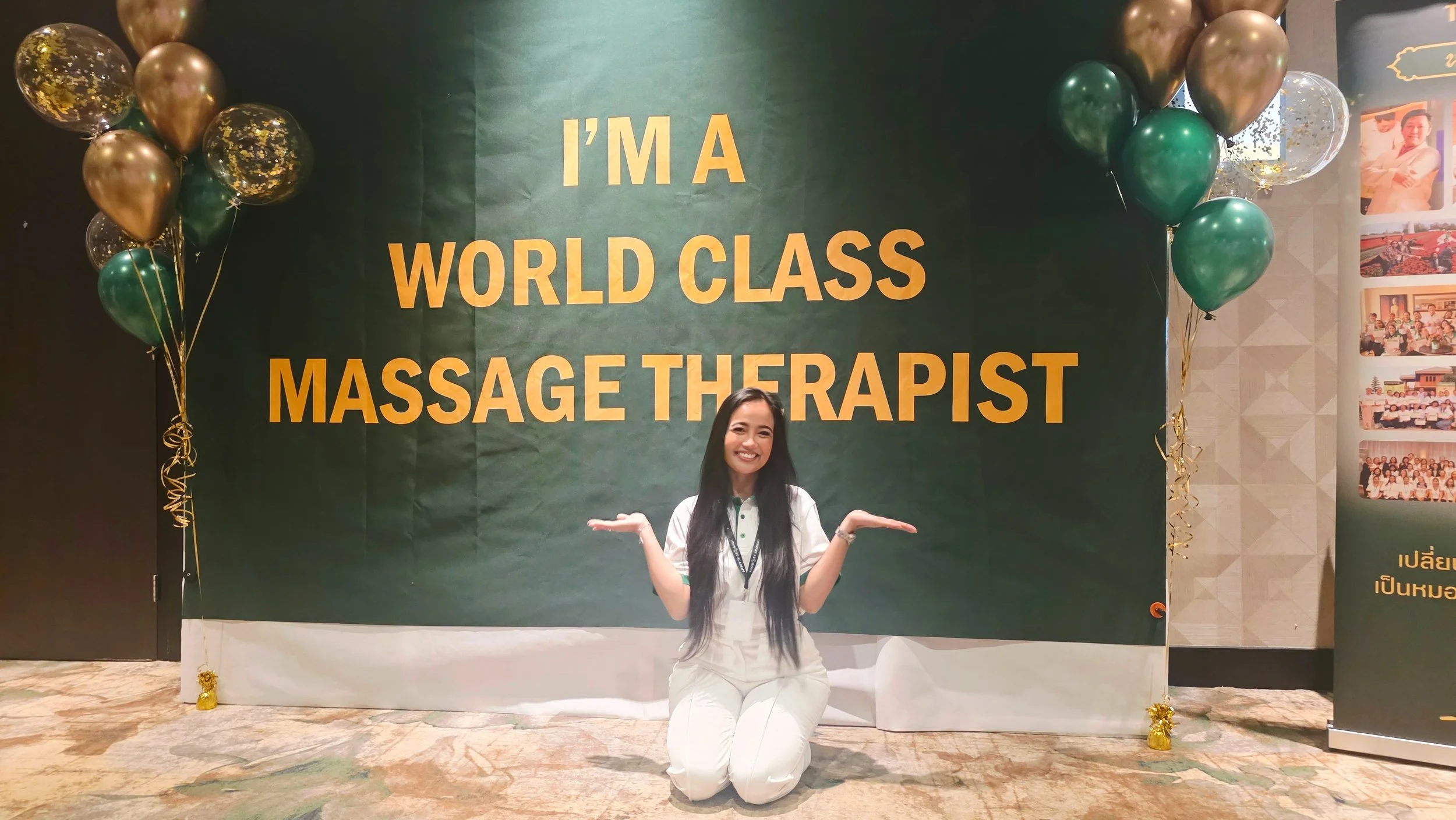I'M A WORLD CLASS MASSAGE THERAPIST