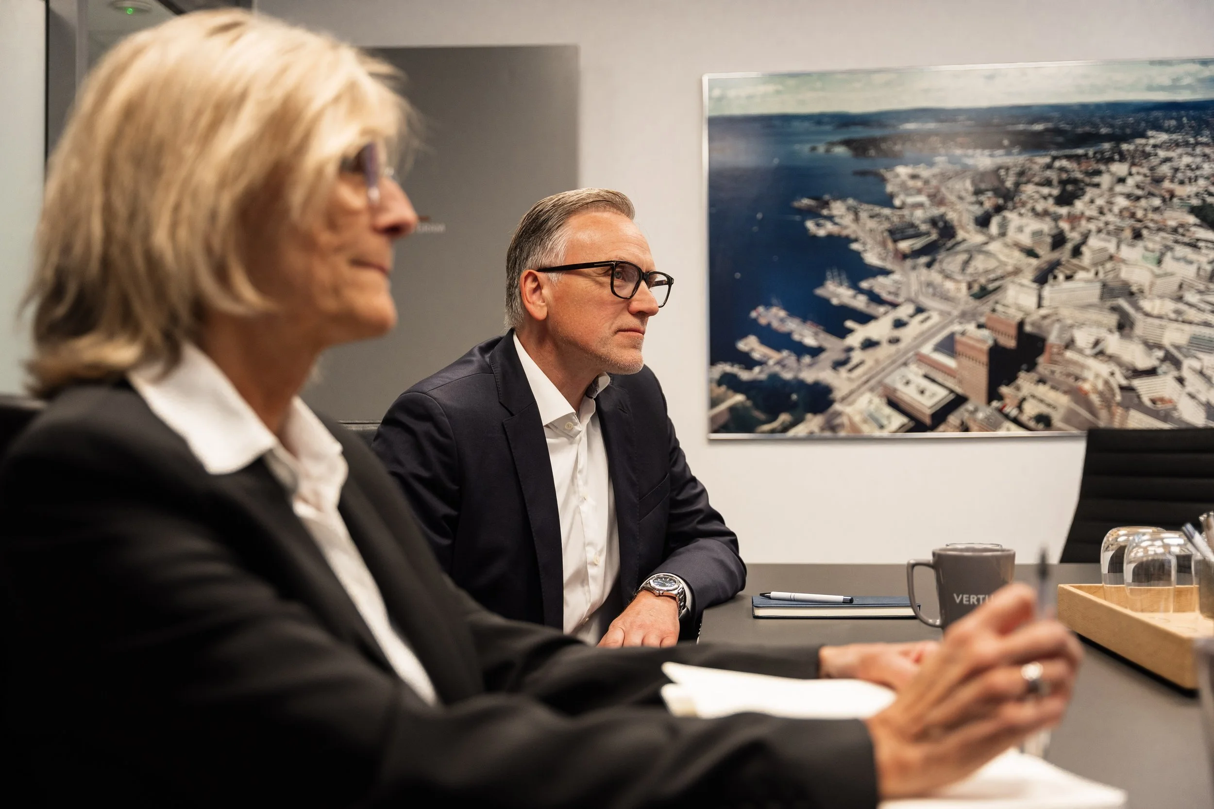Forvaltere i møte om personlig og langsiktig kapitalforvaltning