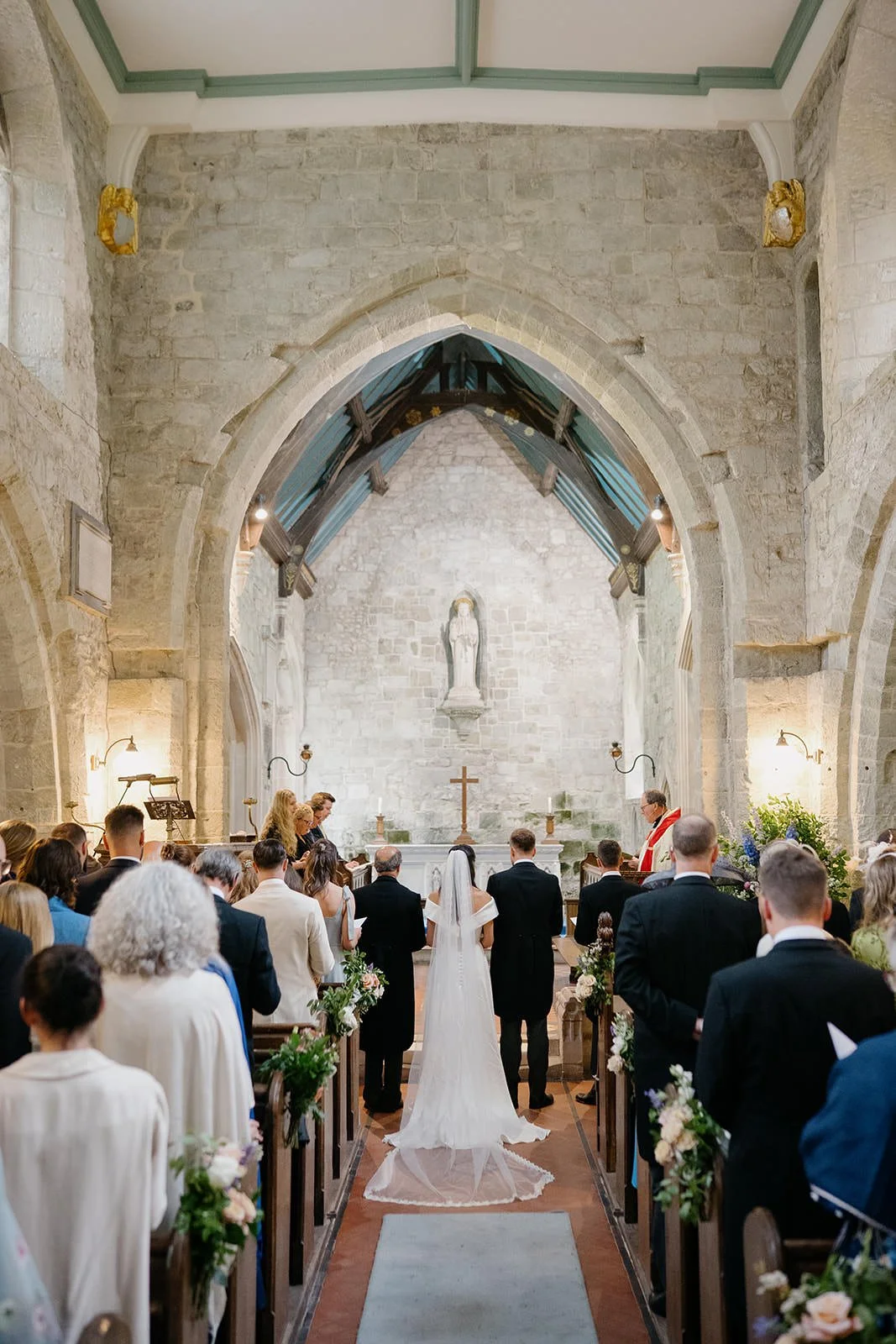 A wedding ceremony in the South West of England.