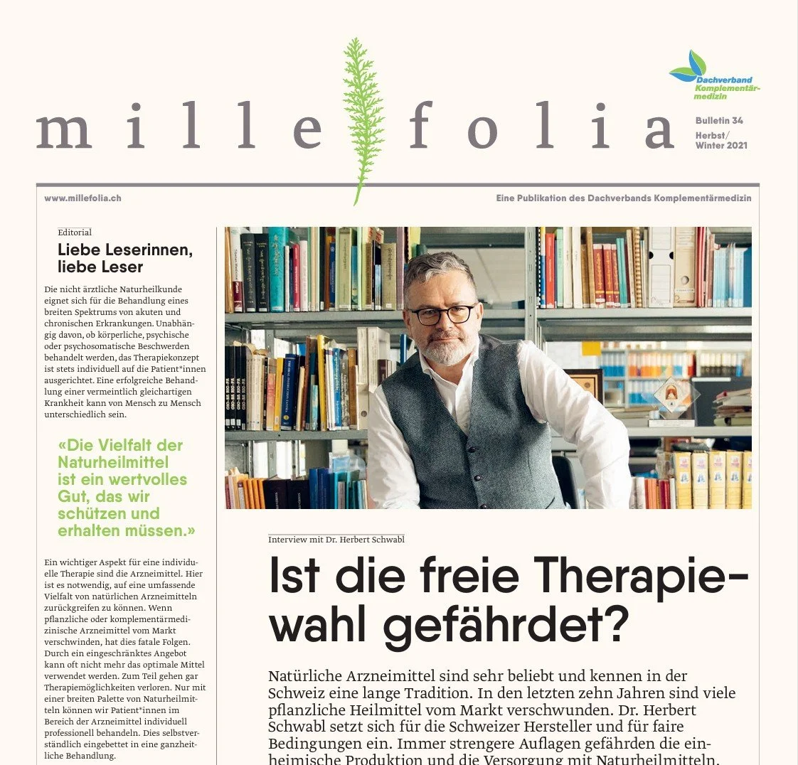 Bulletin Millefolia — Entretien avec le président de la SVKH
