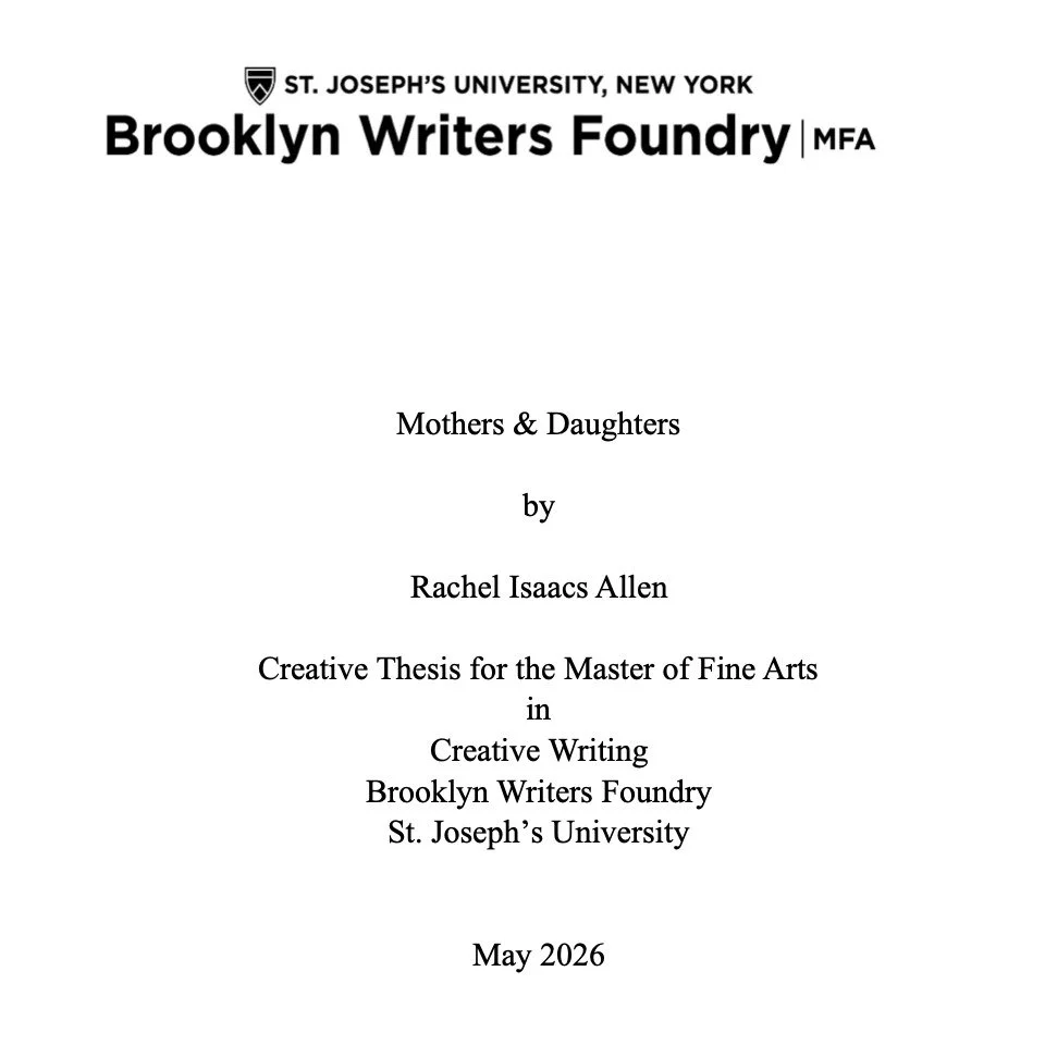 One month ago today, I graduated from my MFA program at @brooklynwritersfoundry and I'm feeling so nostalgic and profoundly grateful to have had this experience. I didn't know my soul could transcend my body and cartwheel for two years straight. What