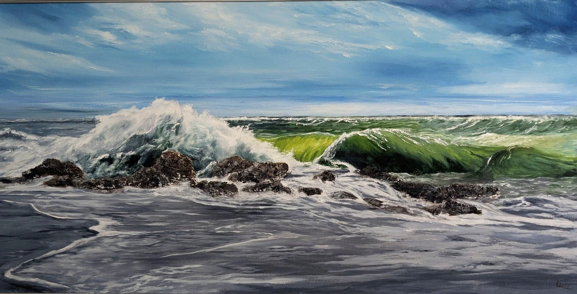 Green Turbulence, £450.jpg