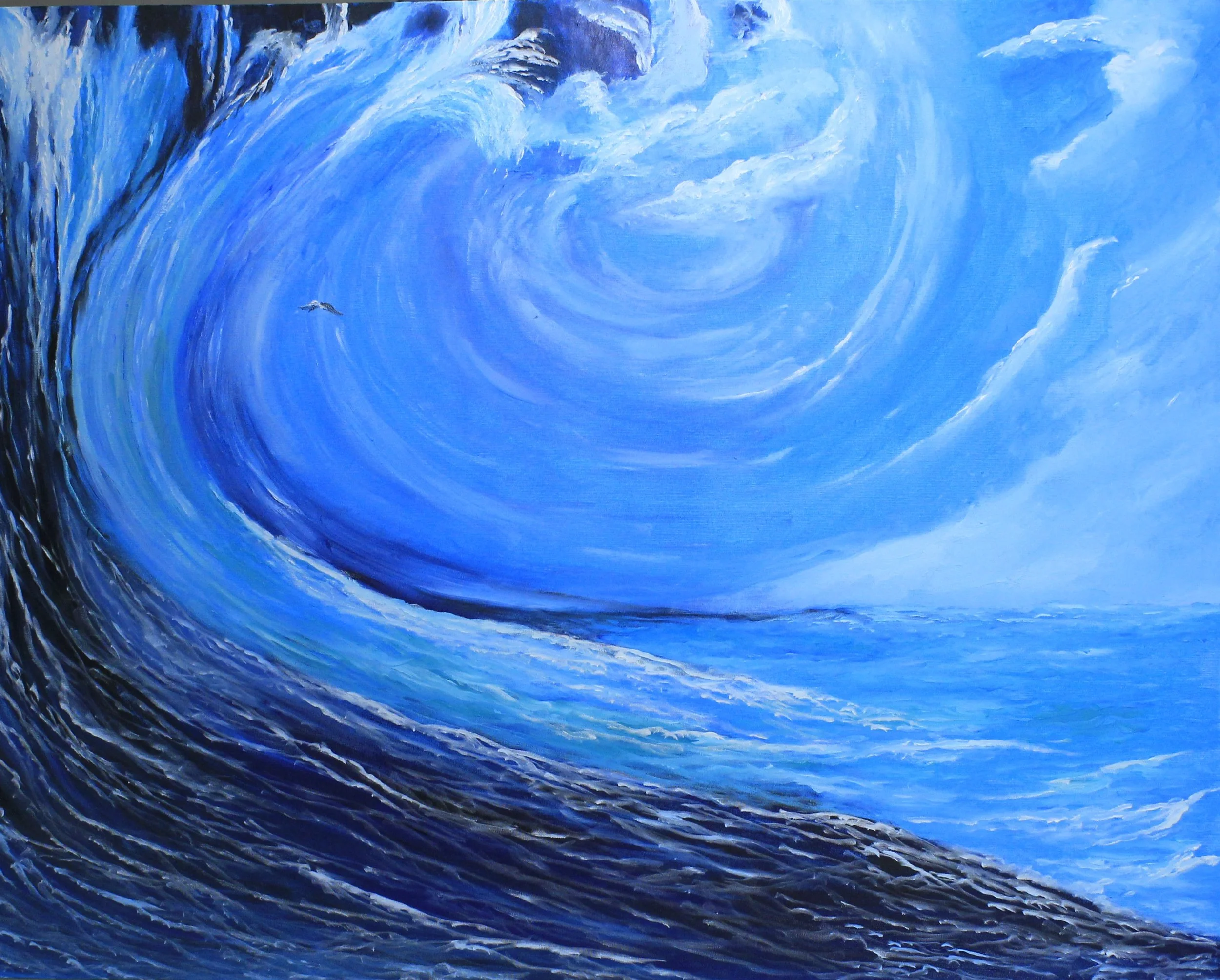 The Albatross Painting by Robin Souter Artist and retired surgeon