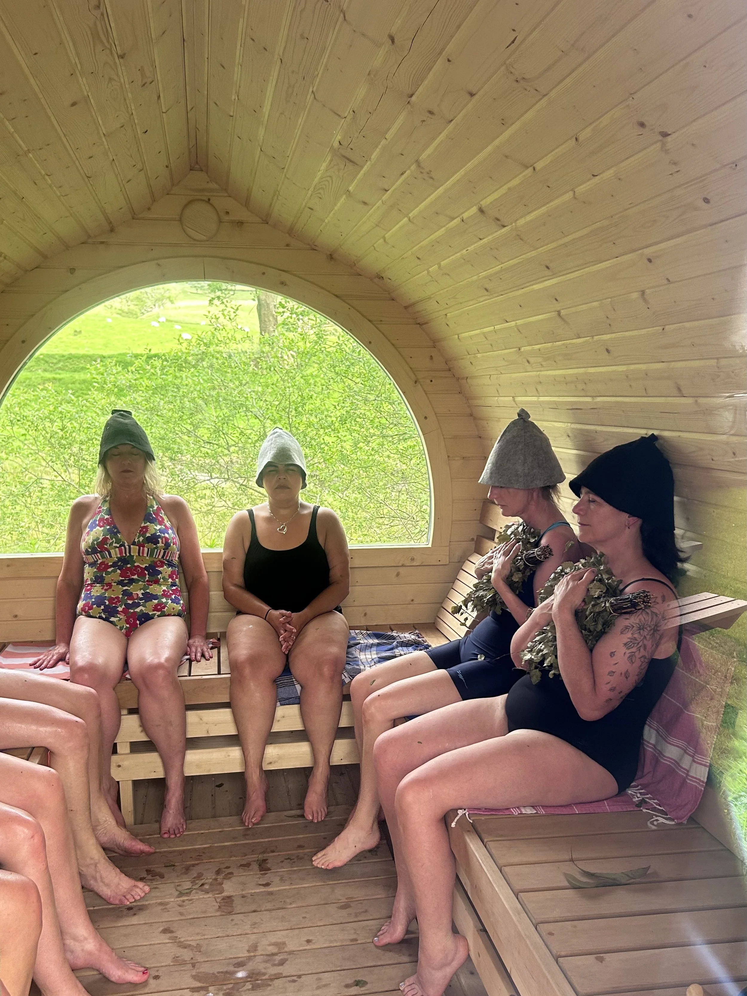 Berry Collective Sauna Inside