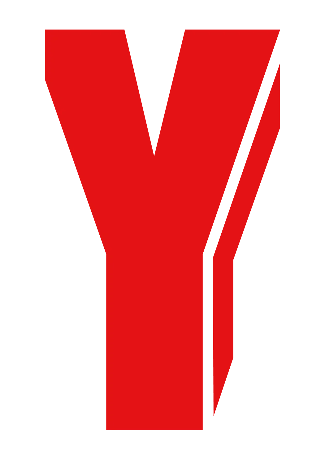 Red angular blocks arranged in a stepped pattern.