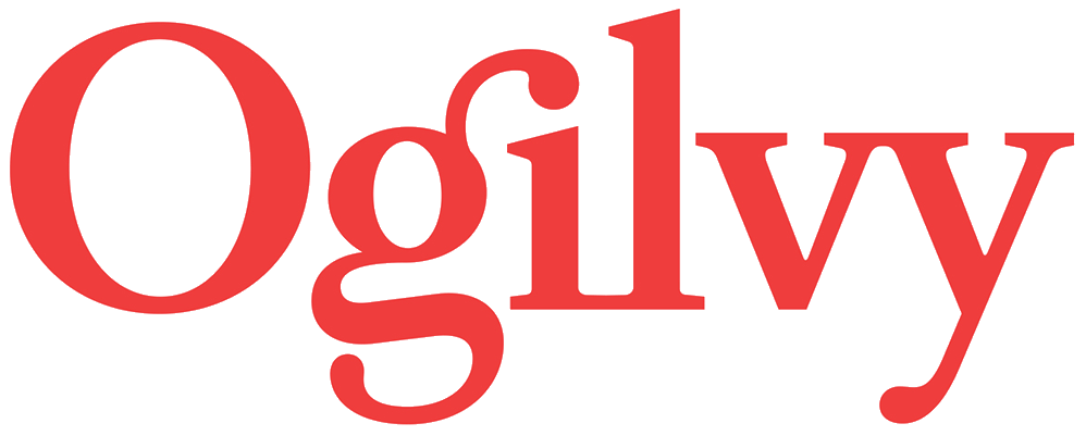 The word 'Ogilvy' in large red letters.