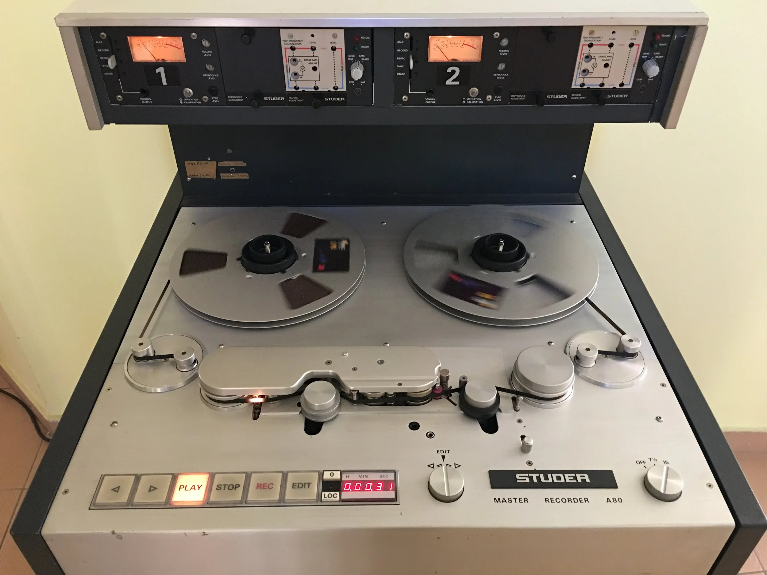 Studer 80 VU II Master Recorder