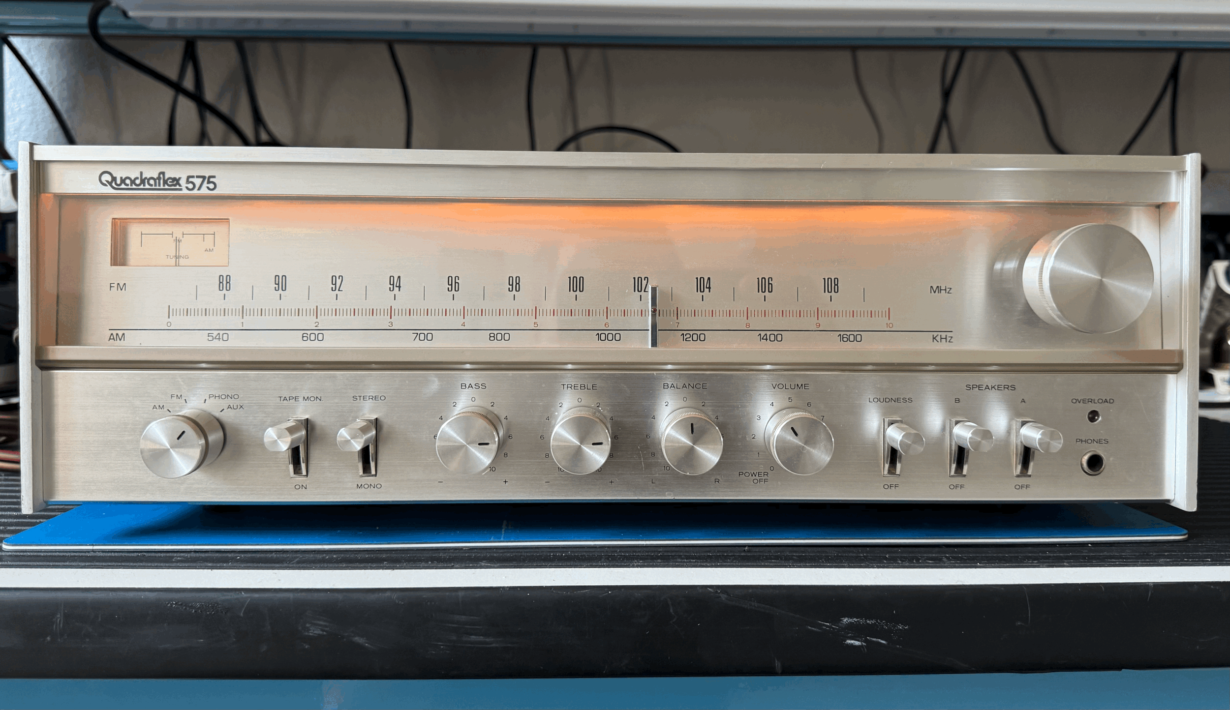 Quadraflex 575 Repair – Right Channel Low Volume at High Frequencies