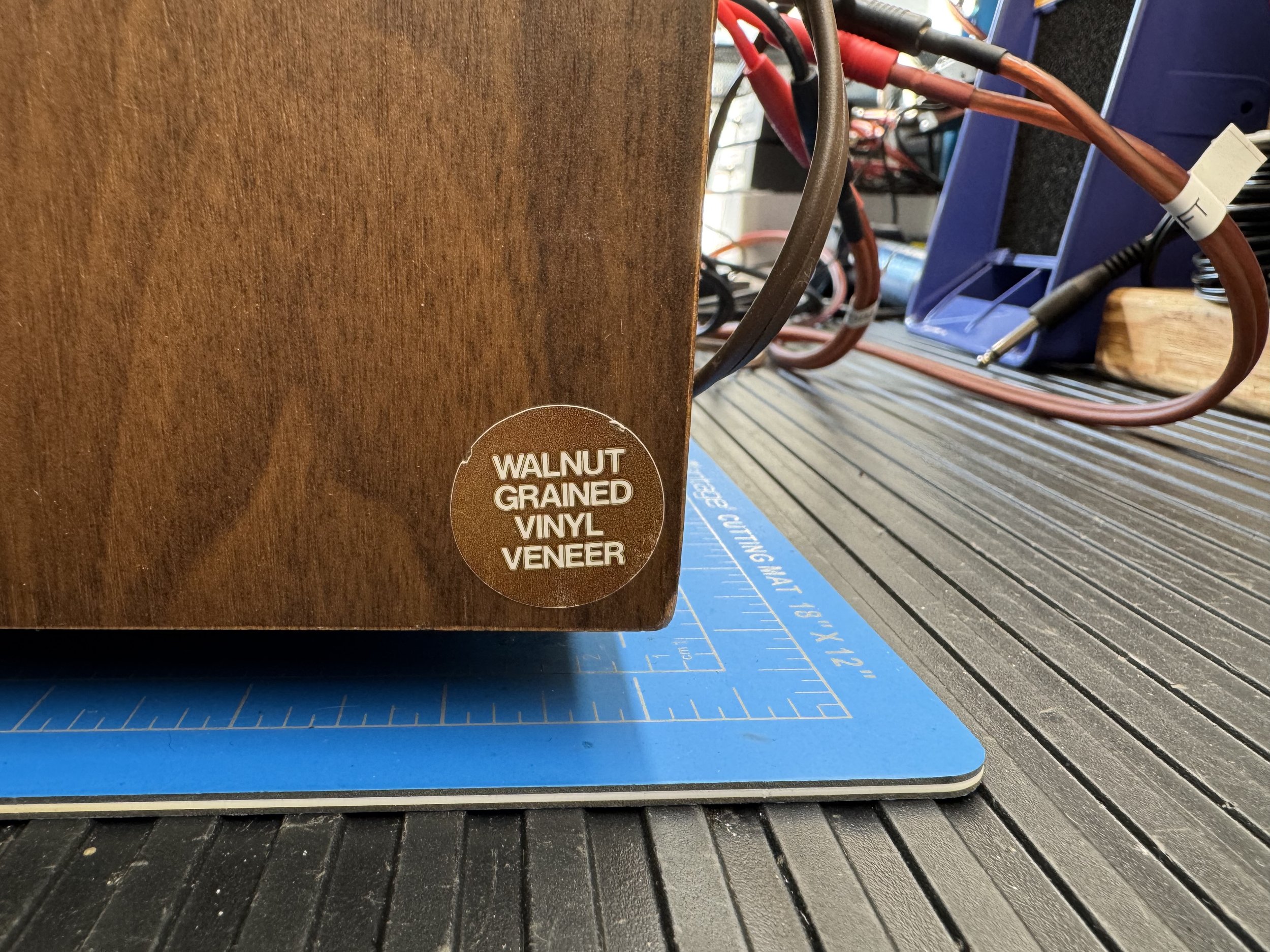 The original fake wood sticker.