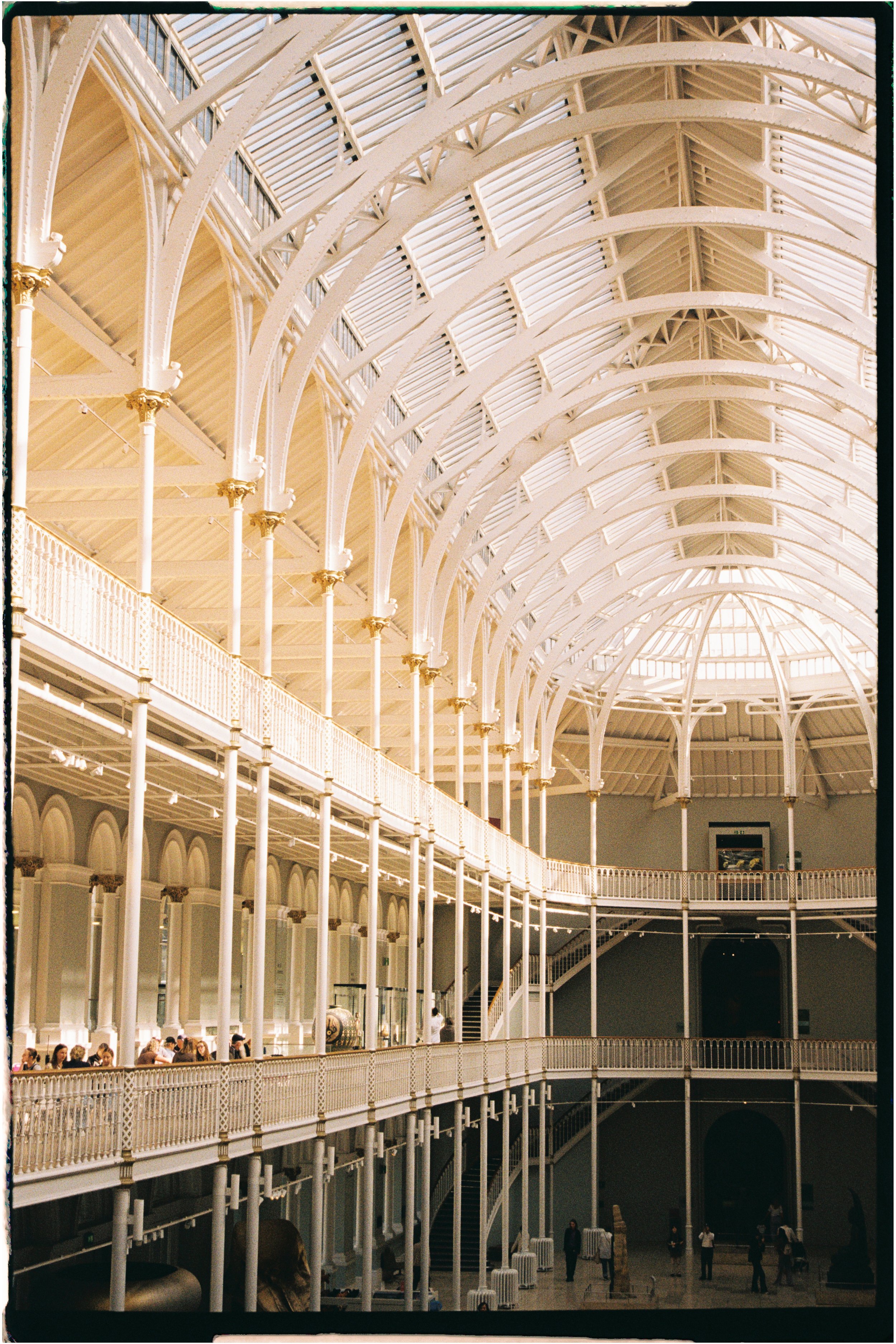 National Museum of Scotland, photographed by Emily Gould, Edinburgh based photographer working across both film and digital formats.