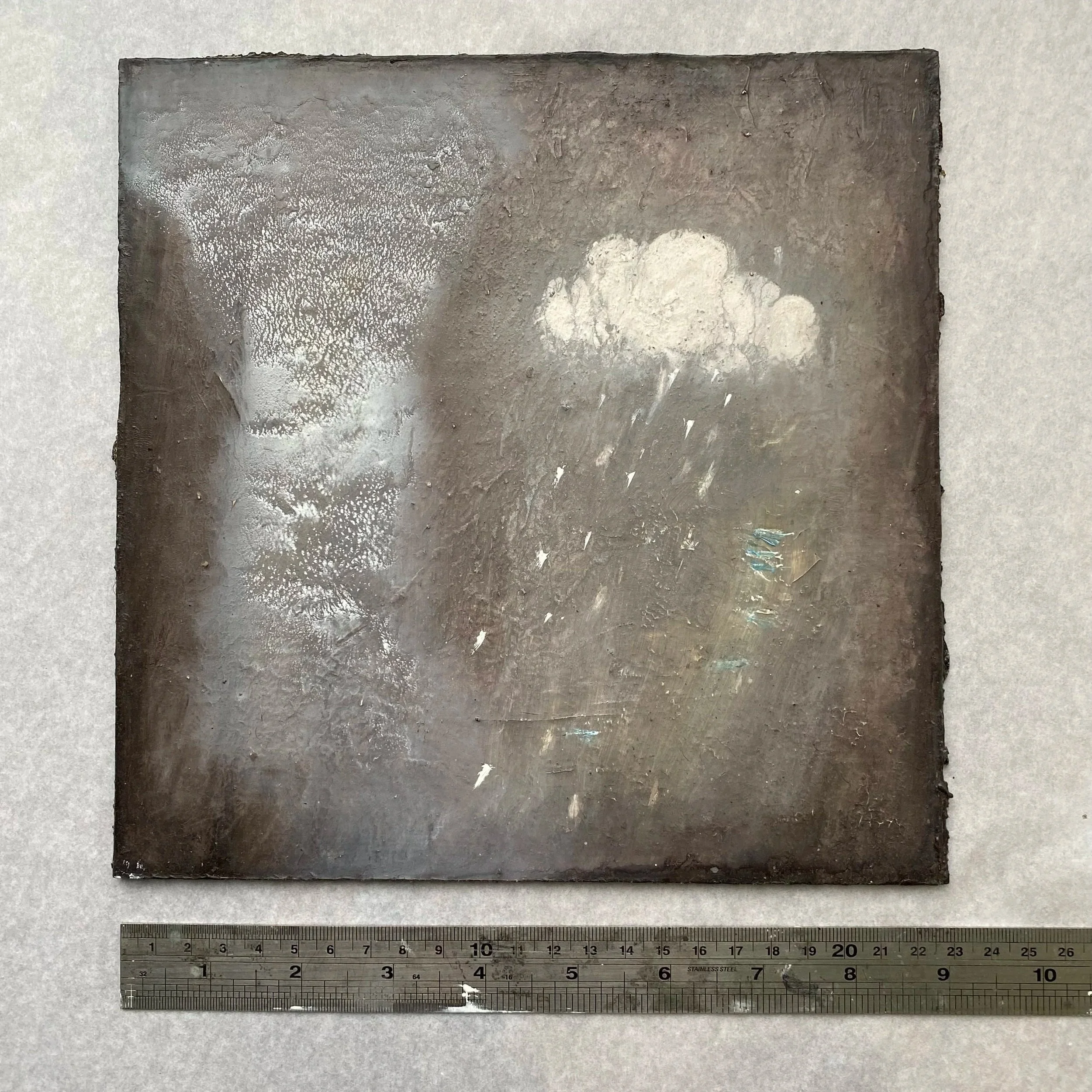 little cloud snowing over sea 2025 oil on panel 2025 susie david - size