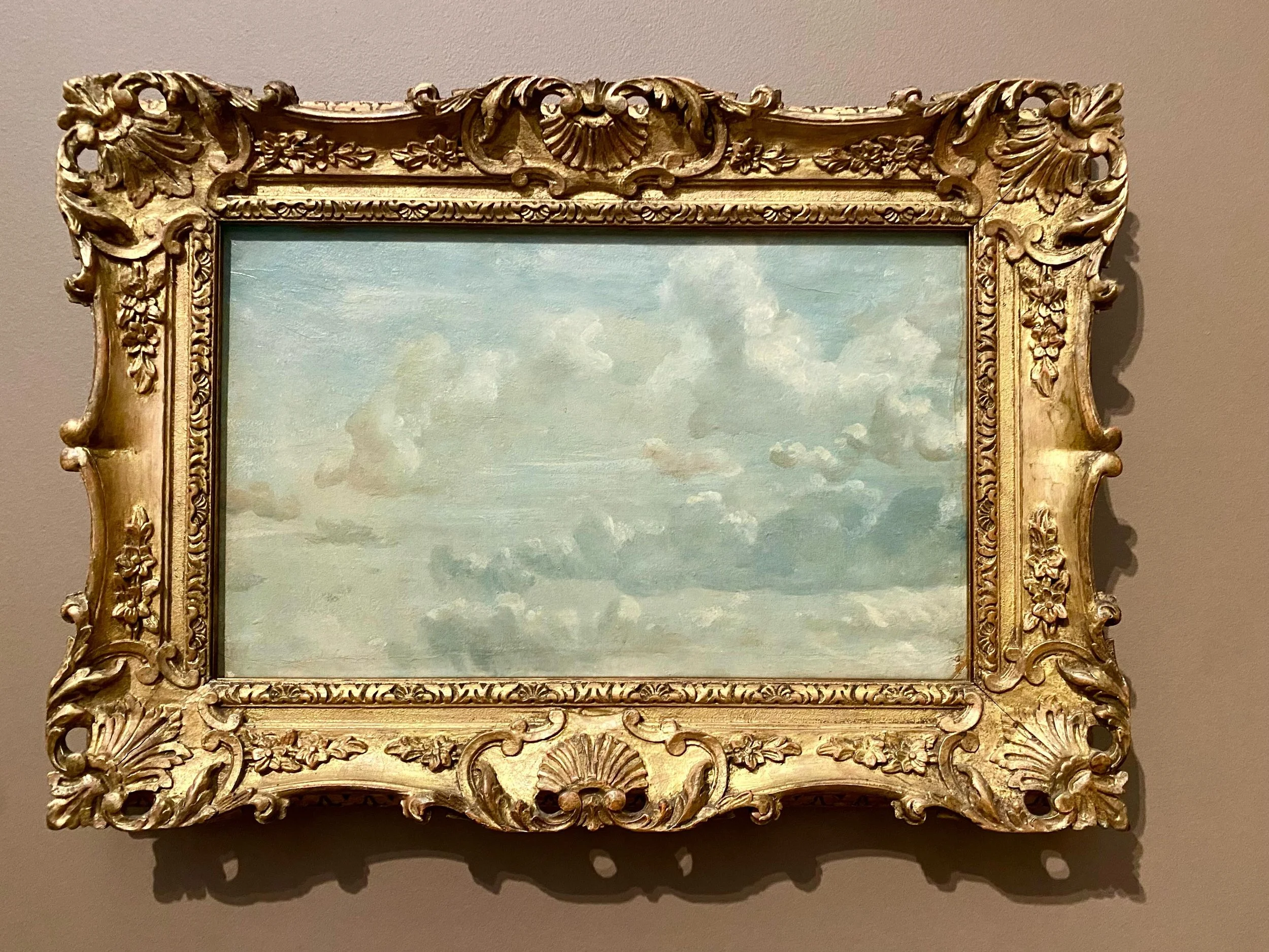 Mmm, yes, I fancy this little Constable cloud study to adorn my house. Yes, maybe in my dreamy bedroom along side my cherished @aliceleachartist painting. @tate #cloudpaintings