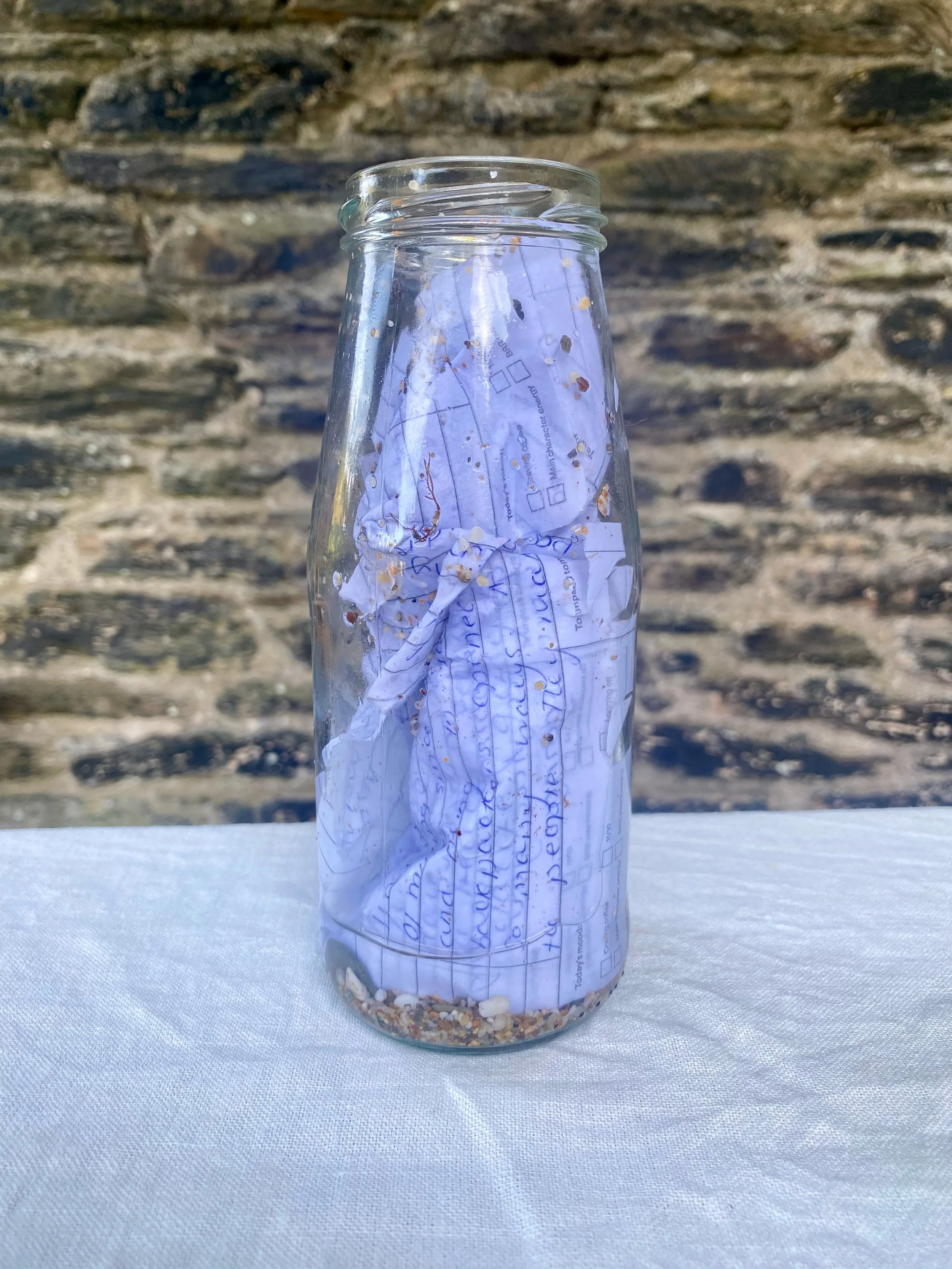Found a message-in-a-bottle on this morning&rsquo;s swim. I write about it in my recent blog on my website. Not sure whether it should be opened. What would you do?