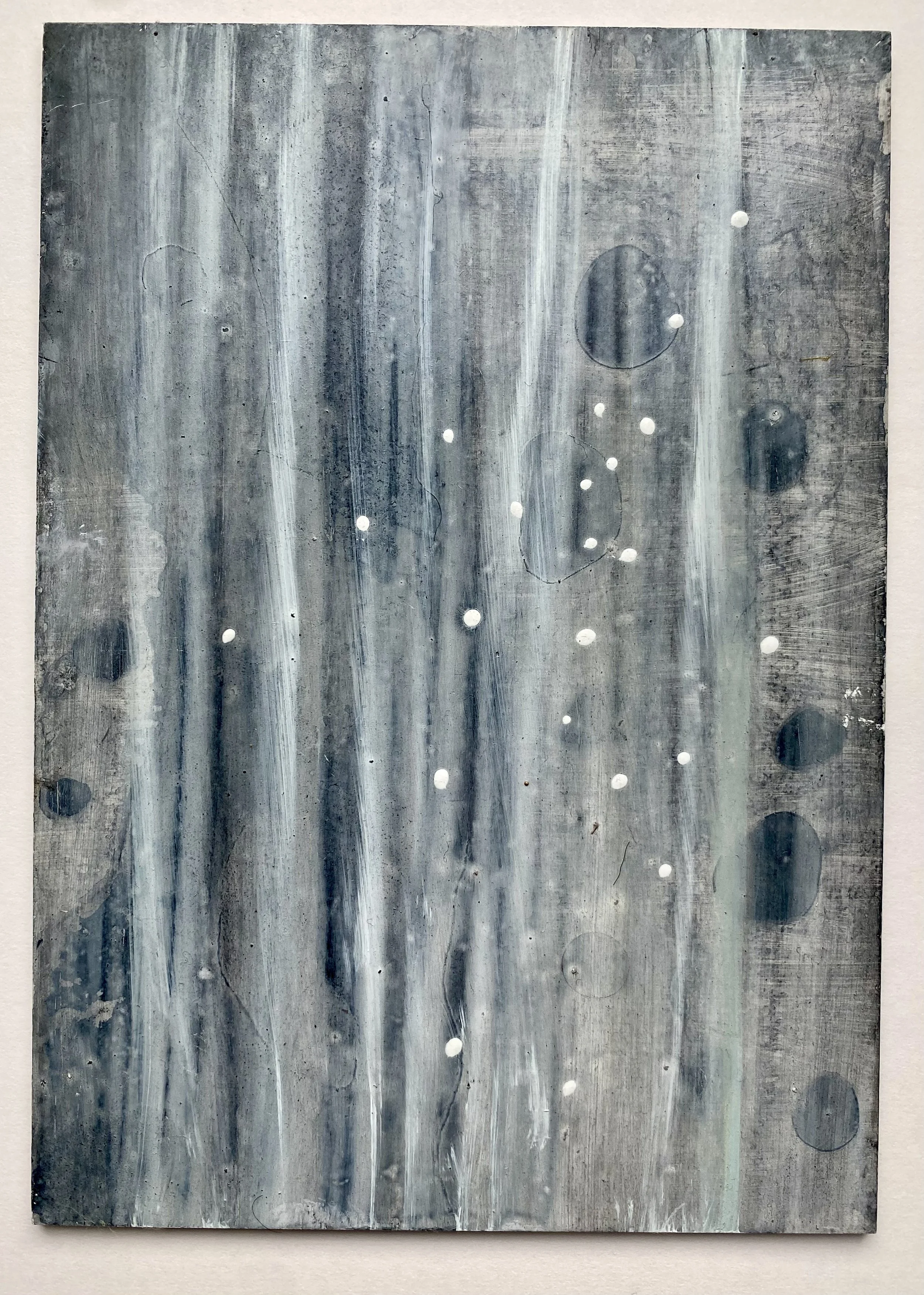 Oil on aluminium panel. Susie David. 2025