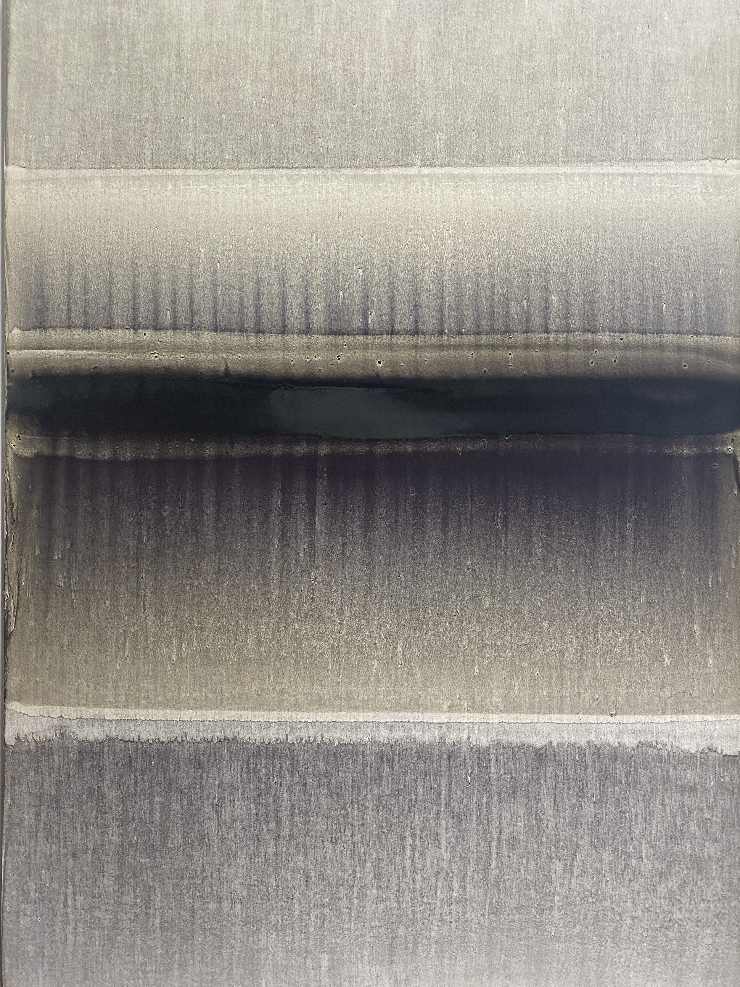 Tidal Shift: Limpid. oil on paper 70 x 100 cms  Susie David