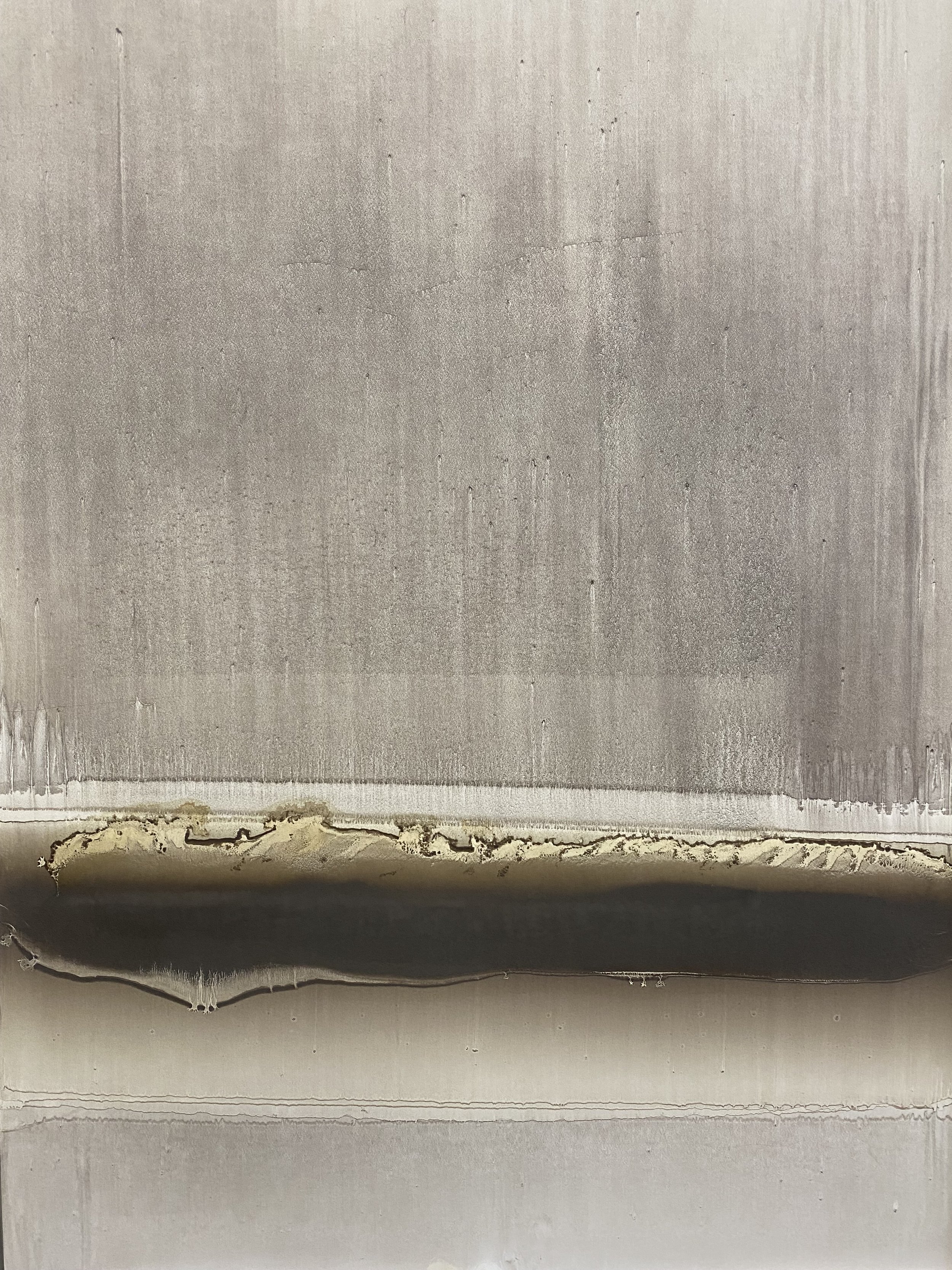 Tidal Shift: Off Shore Breeze. oil on paper 70 x 100 cms  Susie David