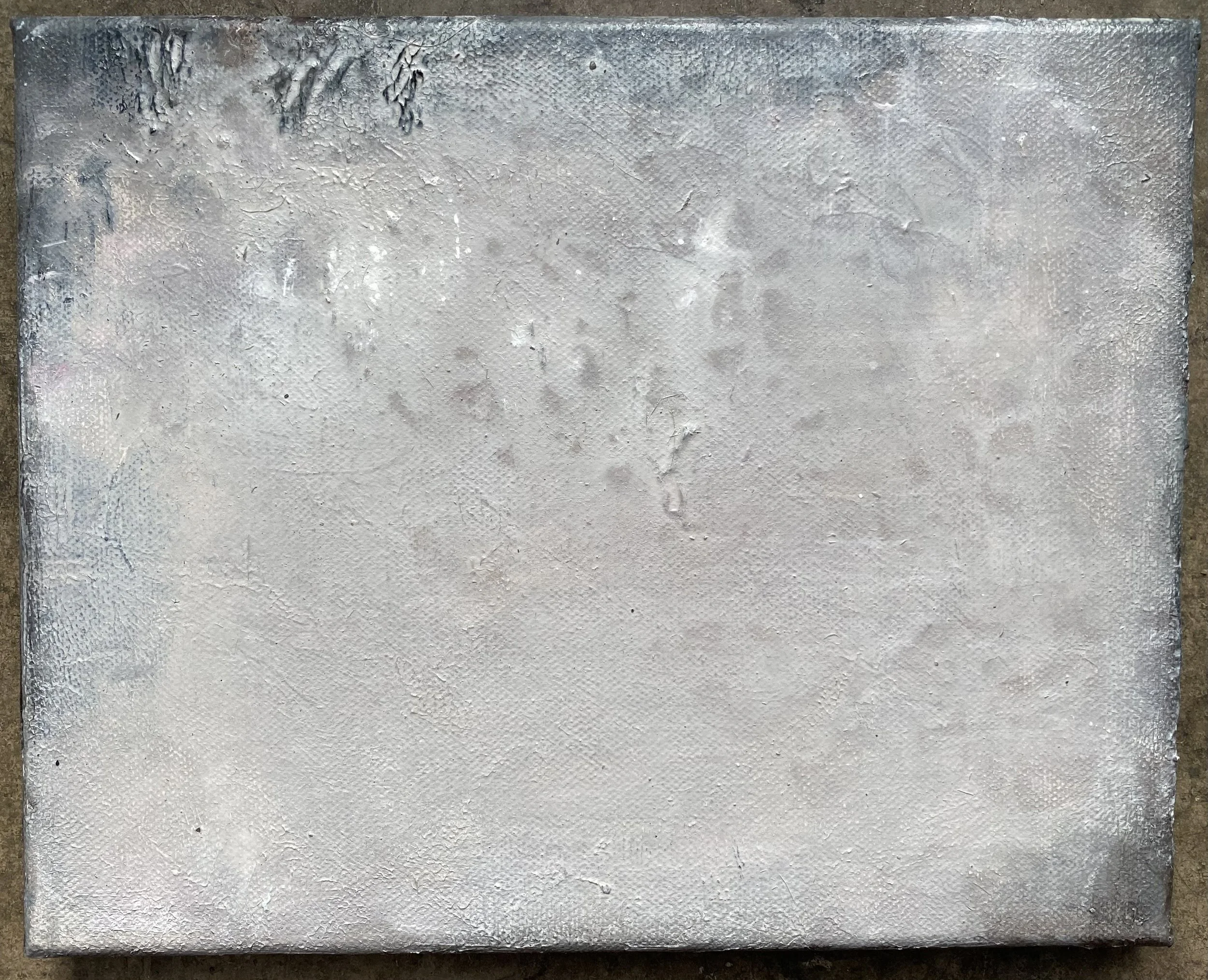 Small Sea Fret. 20x25cms Oil on canvas. 2025 susie david