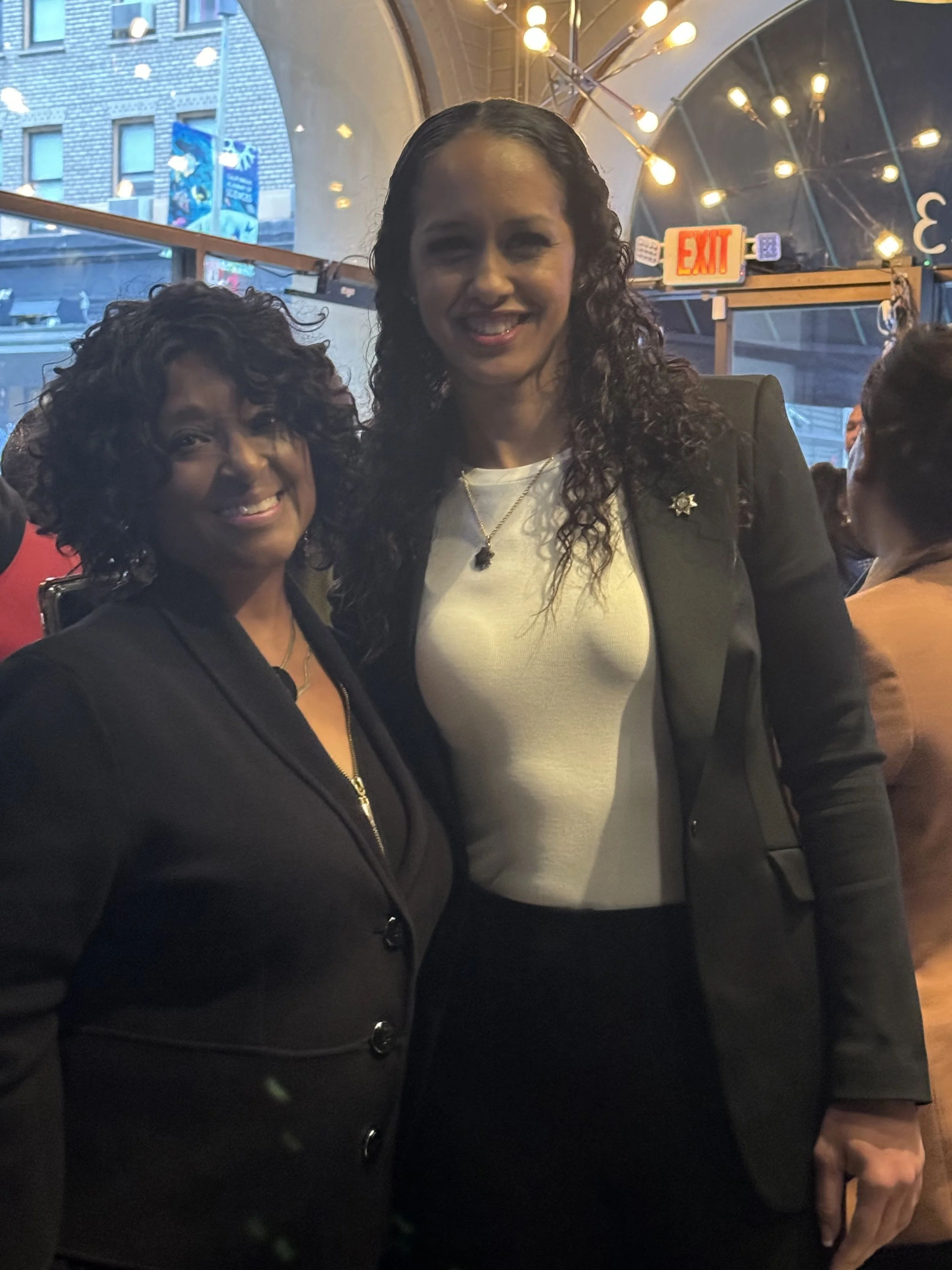 Sandra White with the Brook Jenkins, Assistant District Attorney of San Francisco, CA