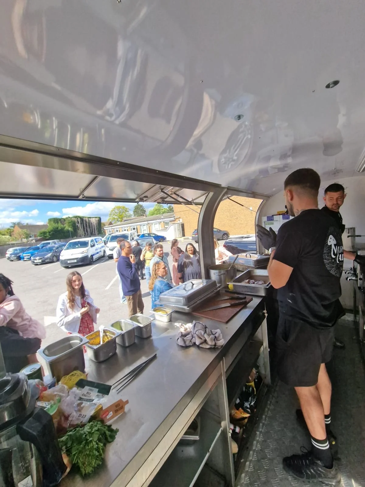 BBQ event catering London grilled food outdoor service