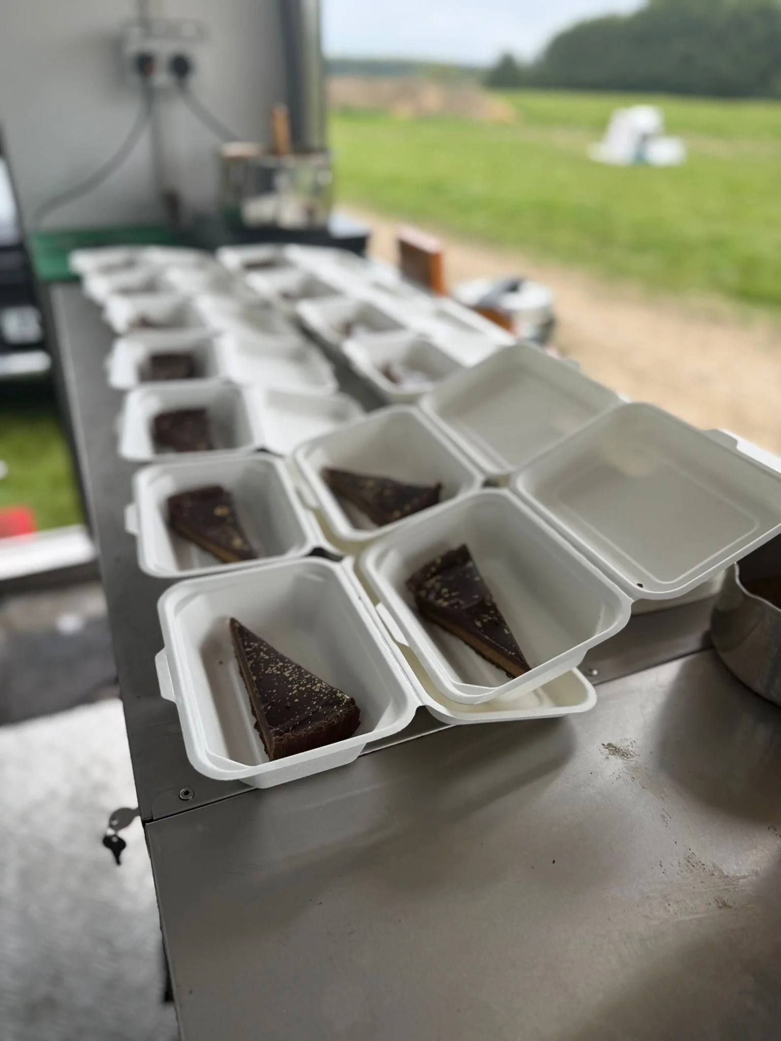 Film and TV craft services catering providing drinks and light bites for production crews in the UK