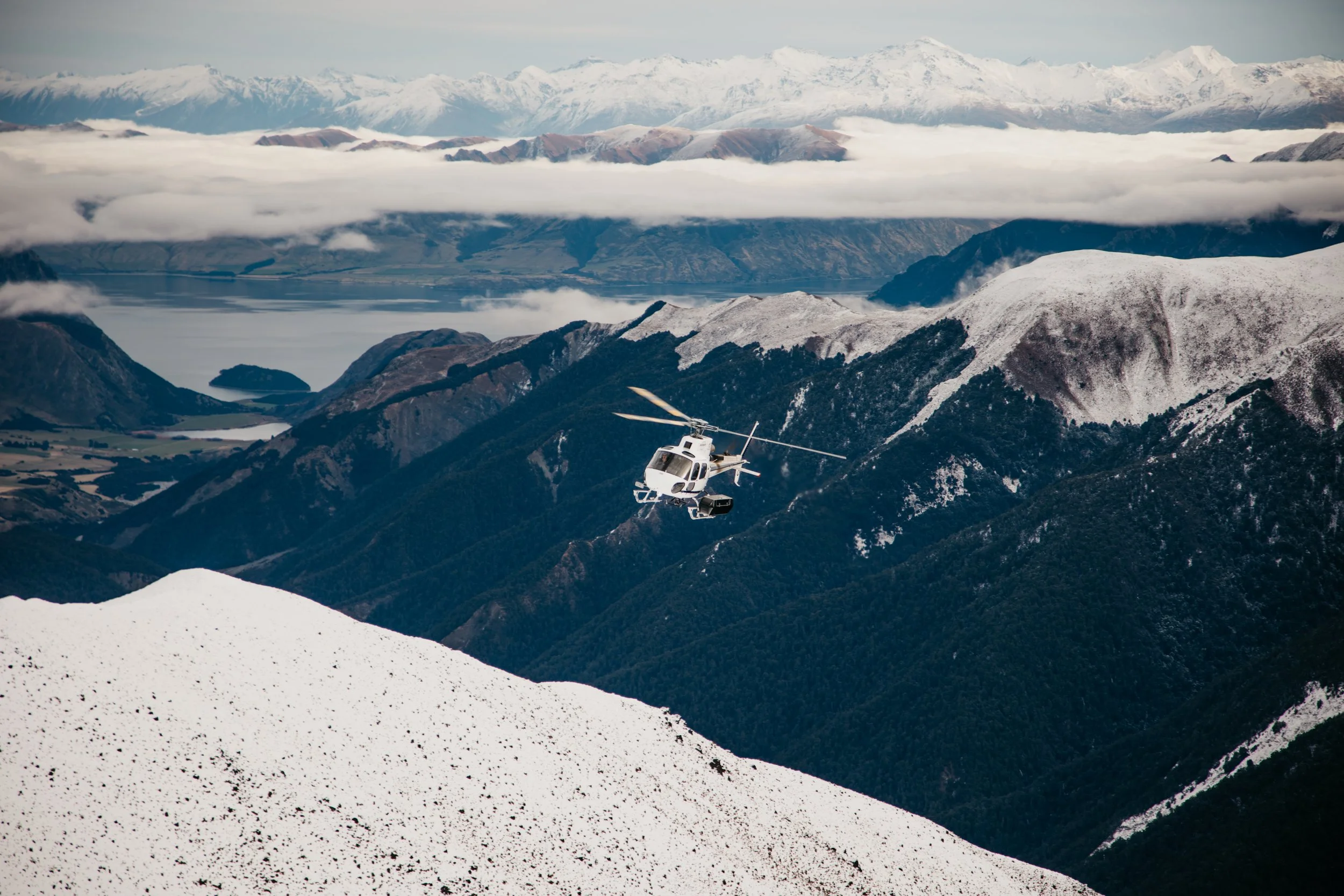 Aerially-Assisted Trophy Hunting