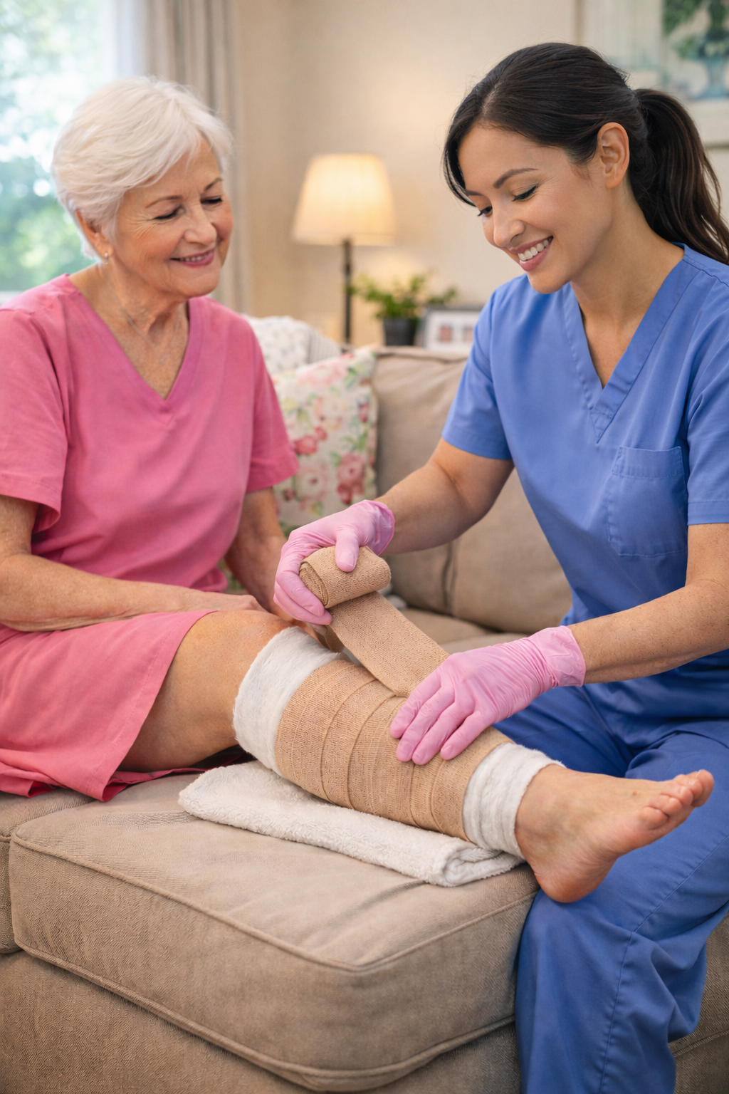 Compression therapy without confusion, how to get it right for venous leg ulcers.