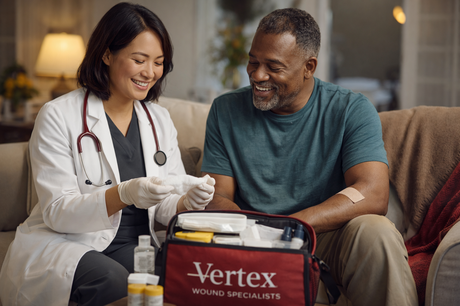 What Clinician-First Wound Care Means at Vertex, and Why It Improves Outcomes