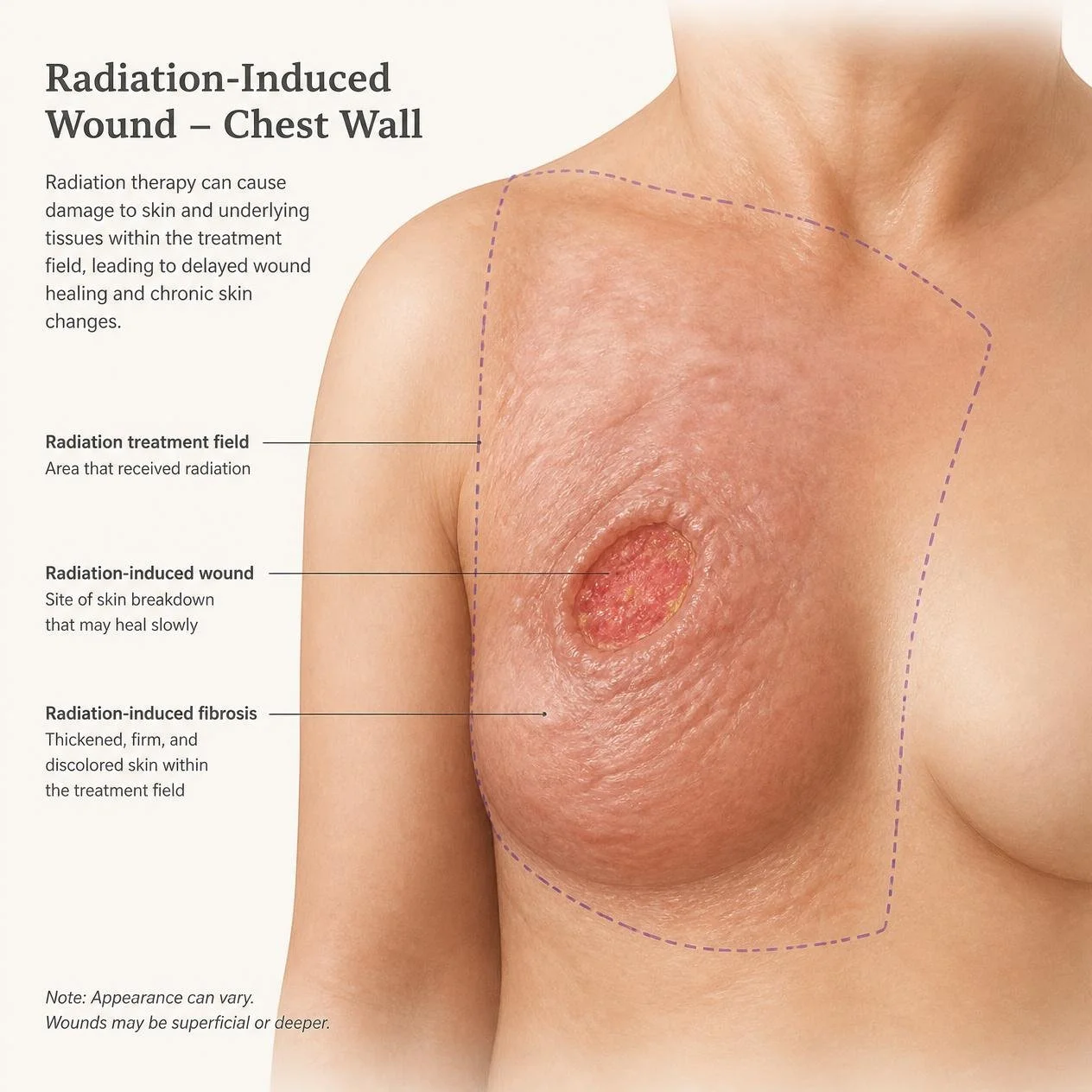 Radiation-Induced Wounds