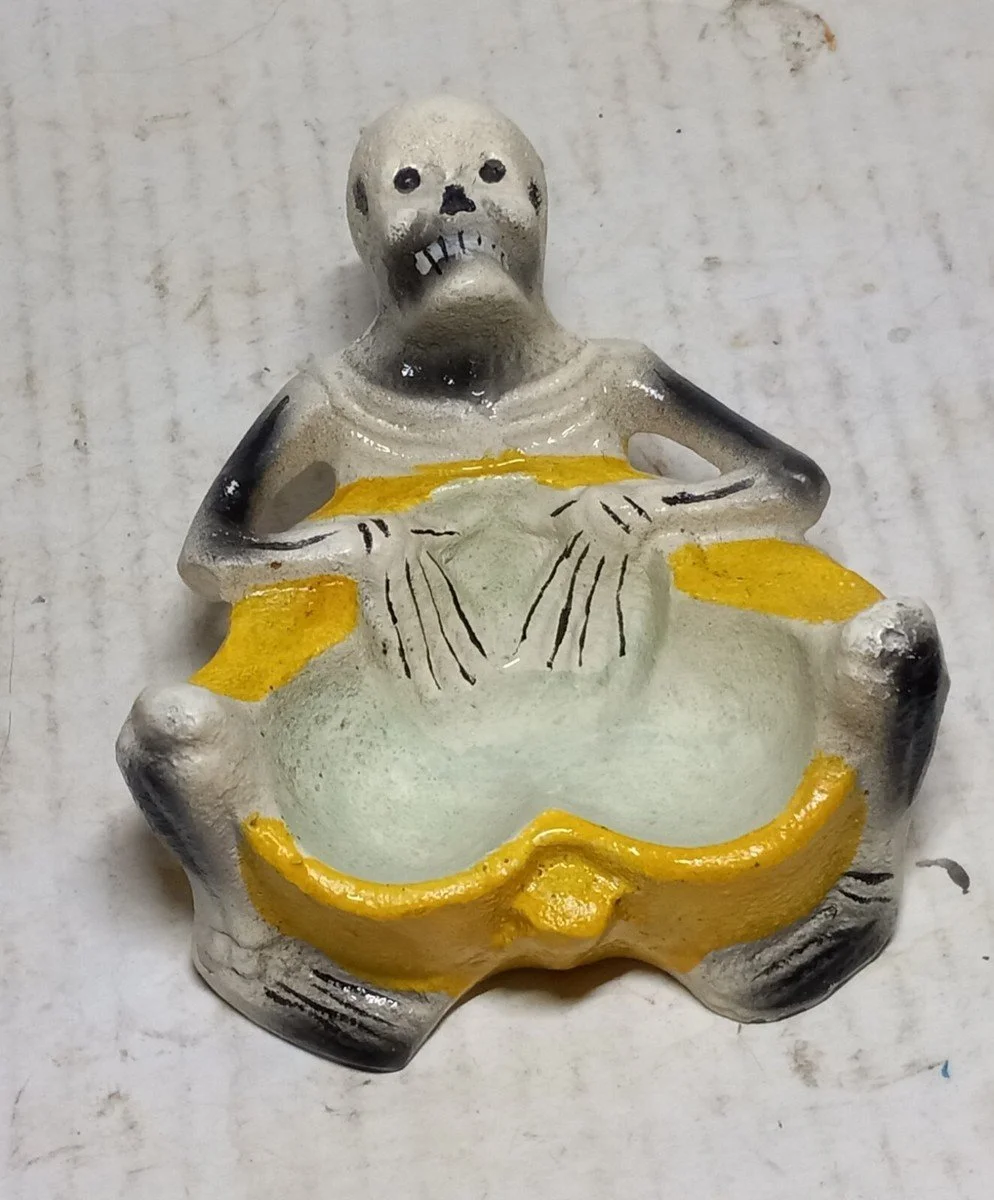 Cast Iron Skeleton Dish