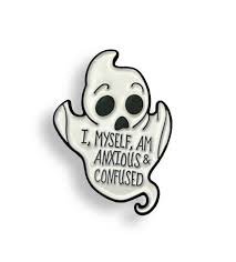 Anxious Ghost - Pin