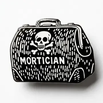 Mortician Bag Pin