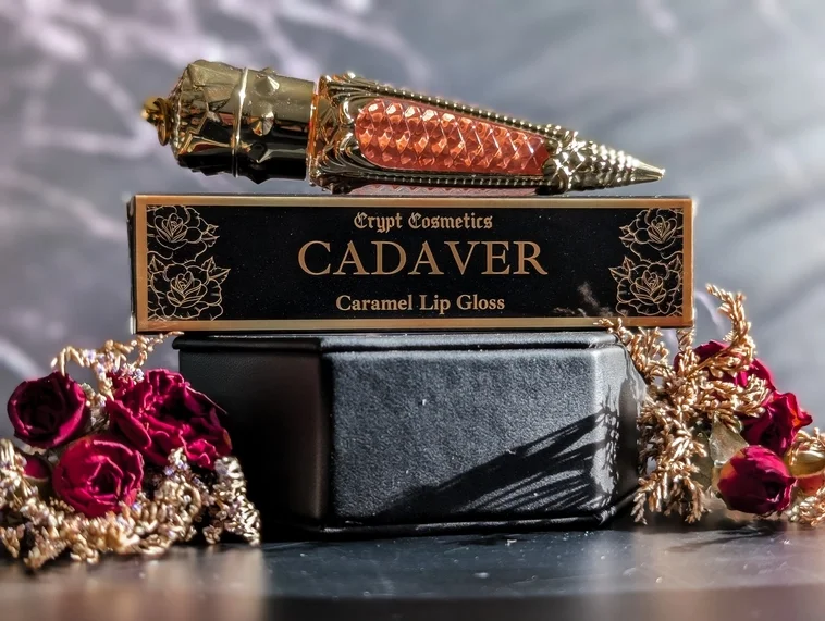 CADAVER - Warm nude caramel lip gloss