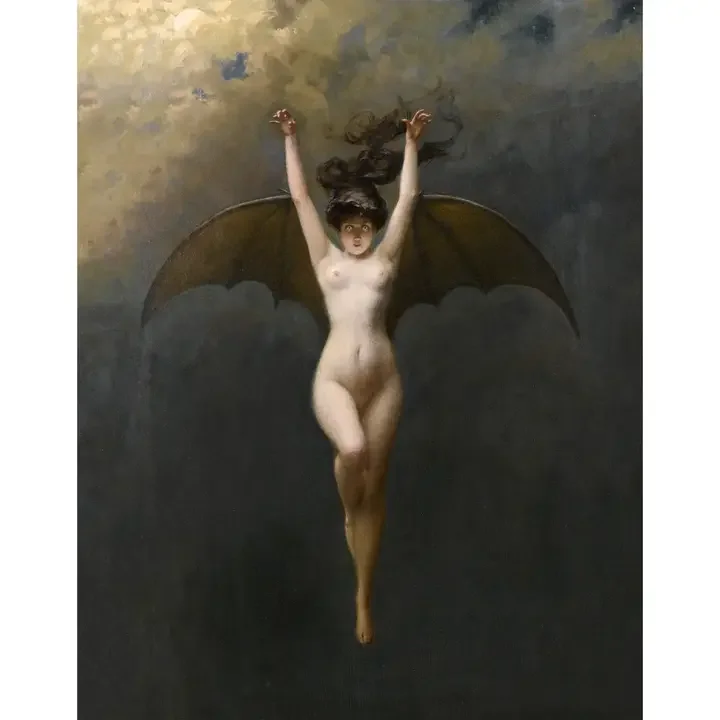 La Femme Chauve-Souris 5x7