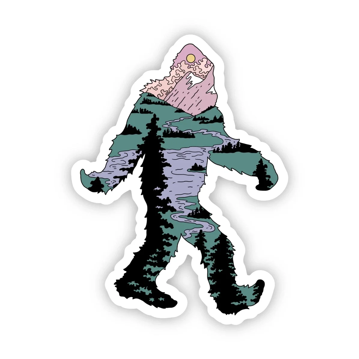 Bigfoot River - Sticker