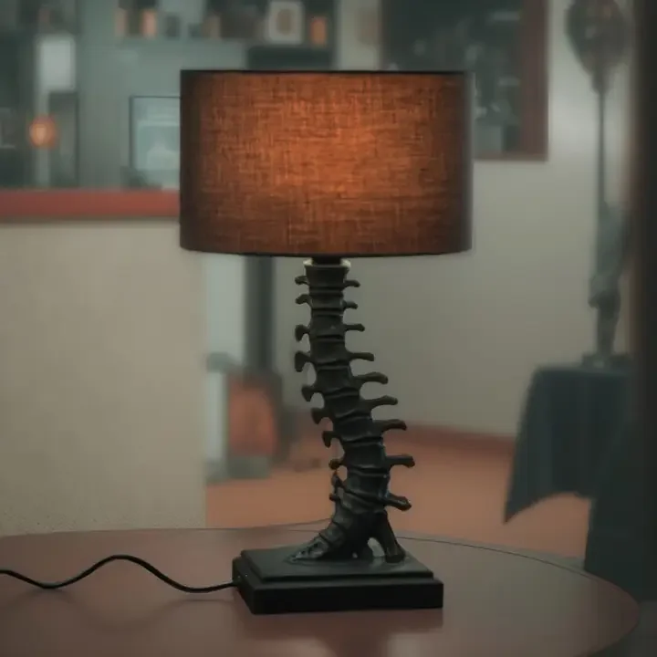 Vertebrae Lamp
