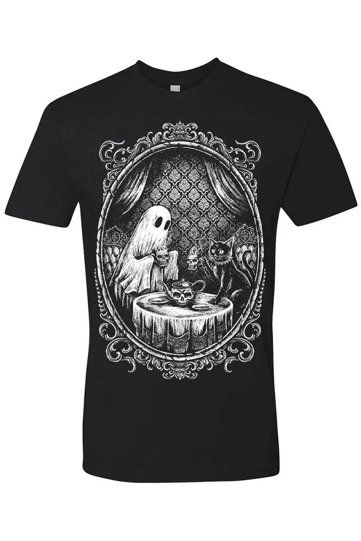 Ghostly Tea Time T-shirt