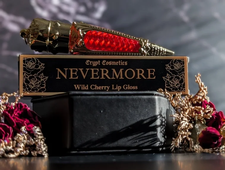 NEVERMORE - Red wild cherry lip gloss
