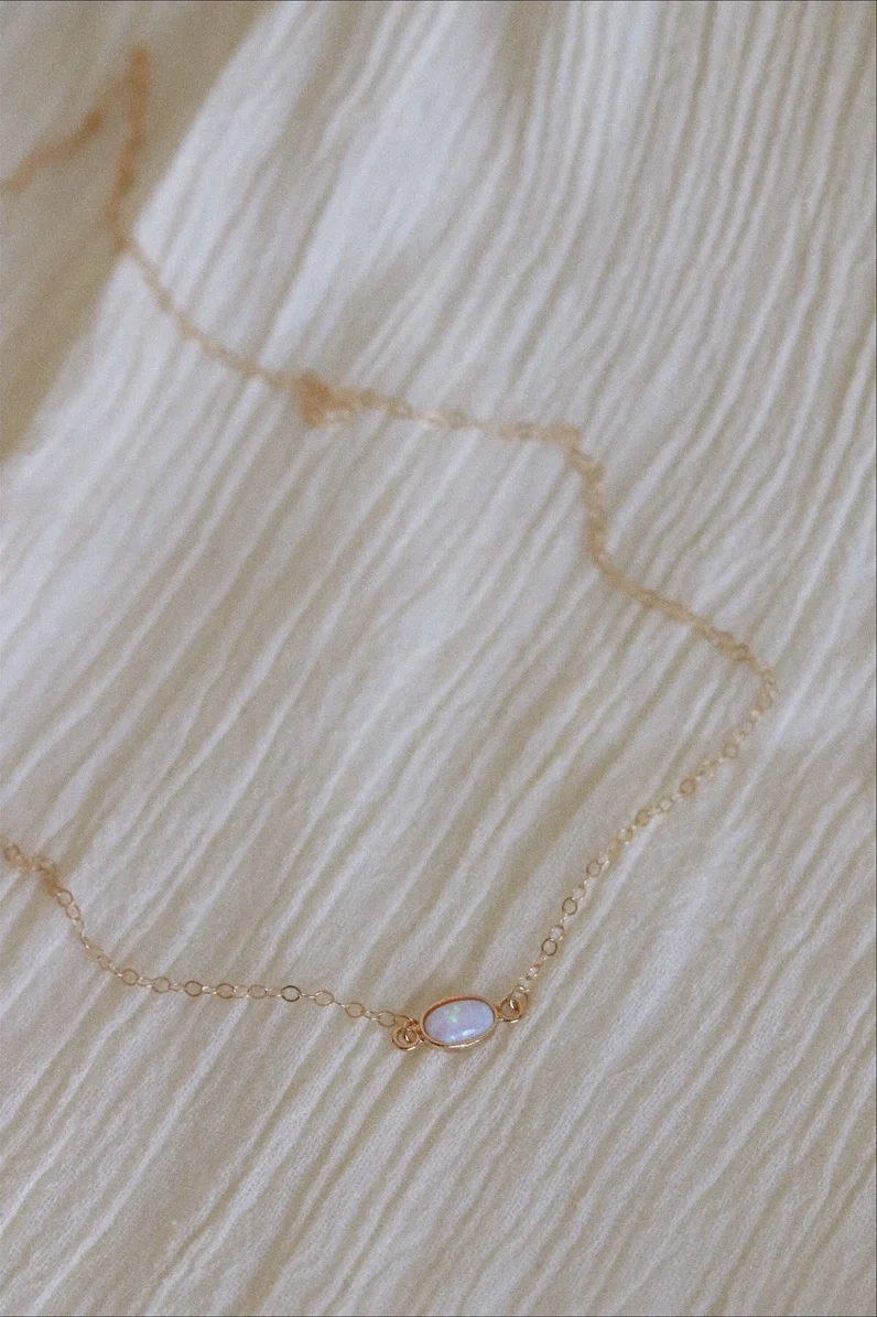Mini Opal Necklace