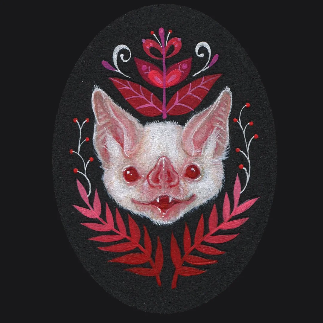 Pinky Bat print