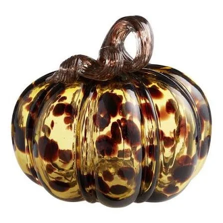 Tortoise Glass Pumpkin